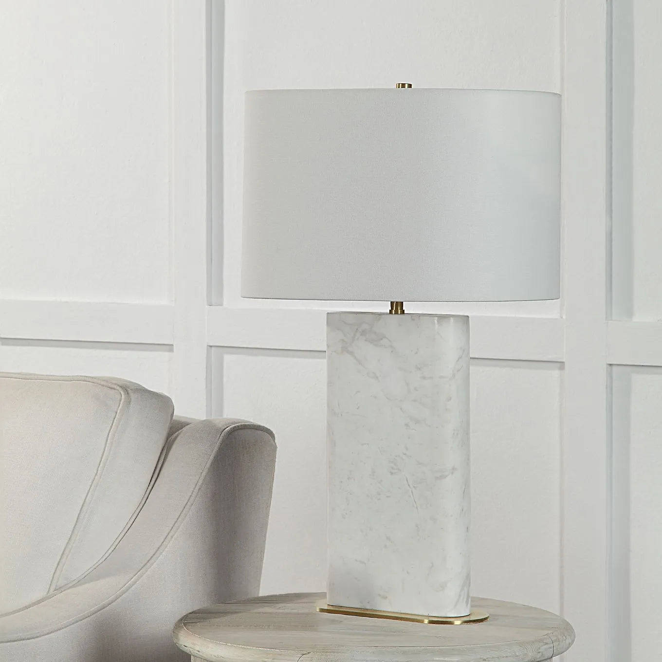 Irisa Marble Table Lamp