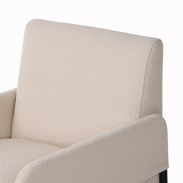 Brickel Boucle Light Taupe Dining Armchair