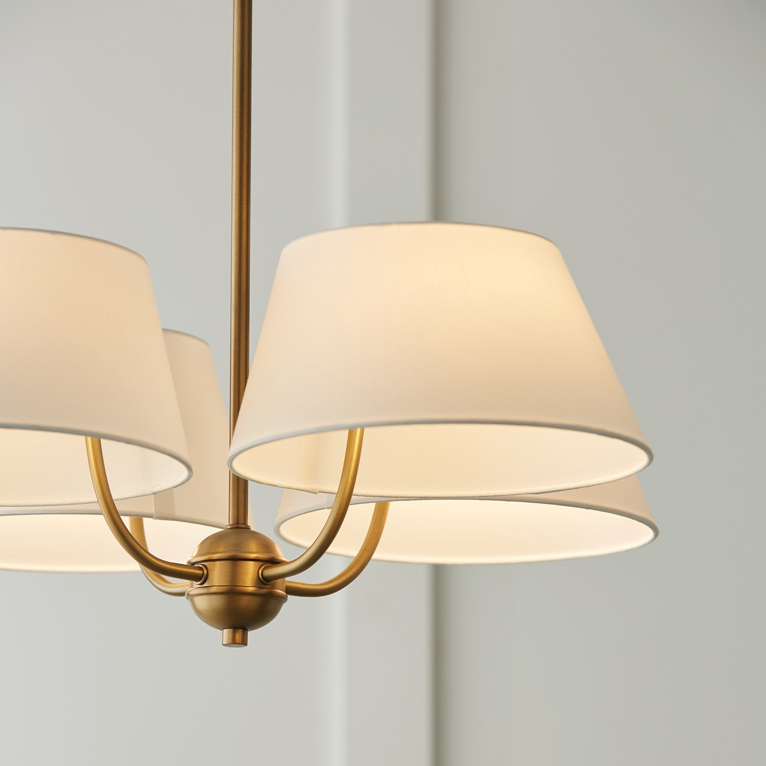 Welsley Aged Brass Chandelier Collection