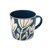 Blue Tulip Flower Mug
