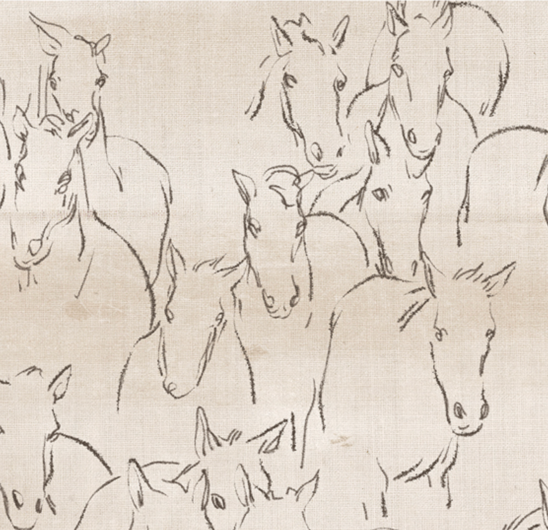 Herd of Horses Wall Art Print