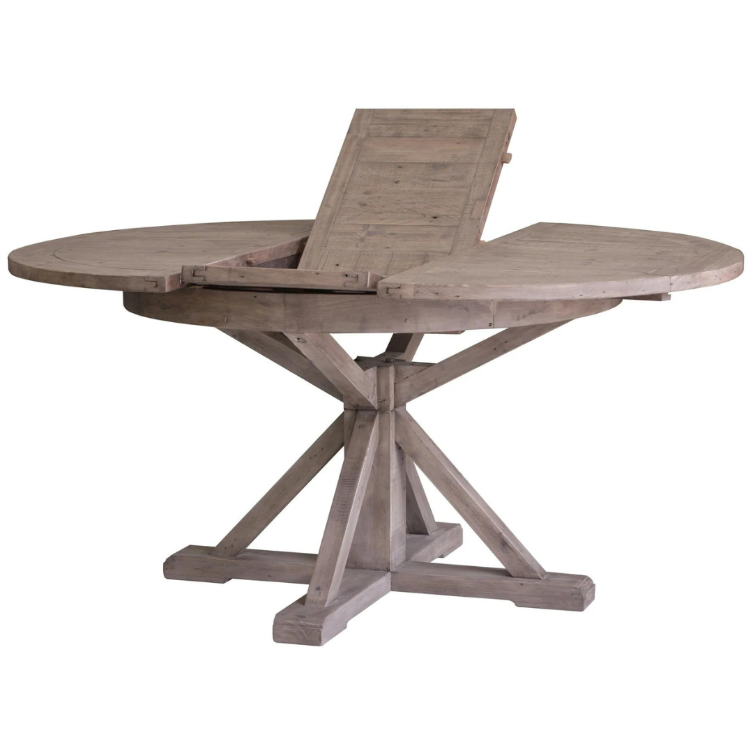 Coast Round Wood Extension Dining Table