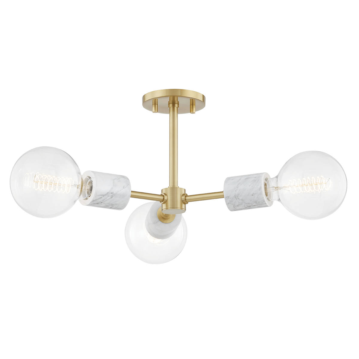 Asime Semi Flush mount Light - Reimagine Designs - Flushmount, Flushmounts, Lighting, new