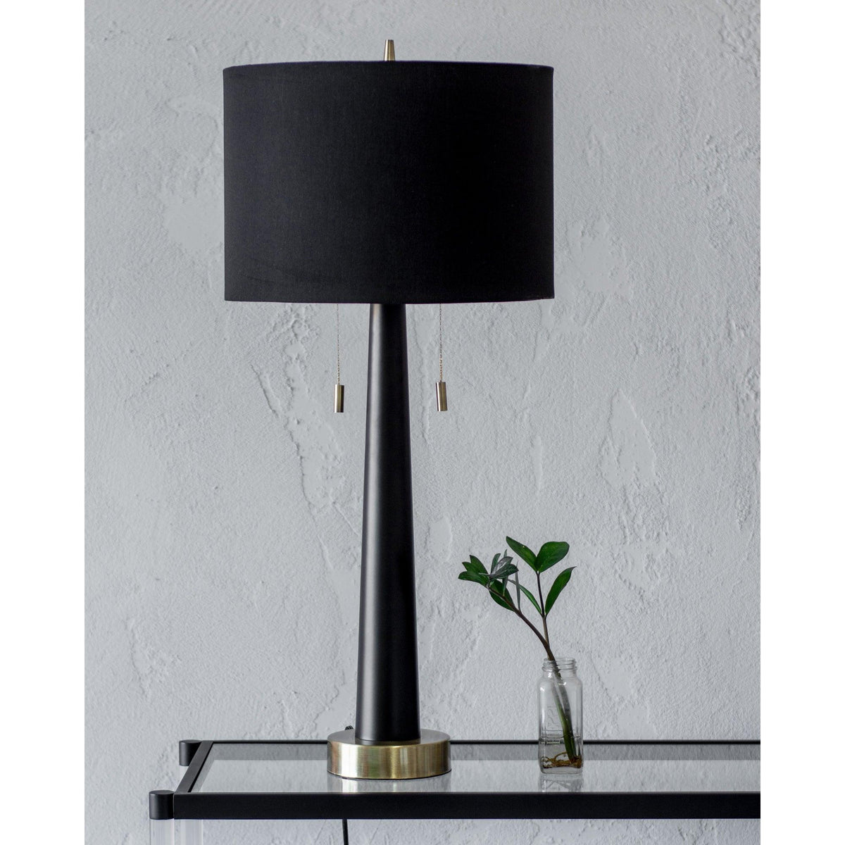 Dane Matte Black Table Lamp – Reimagine Designs