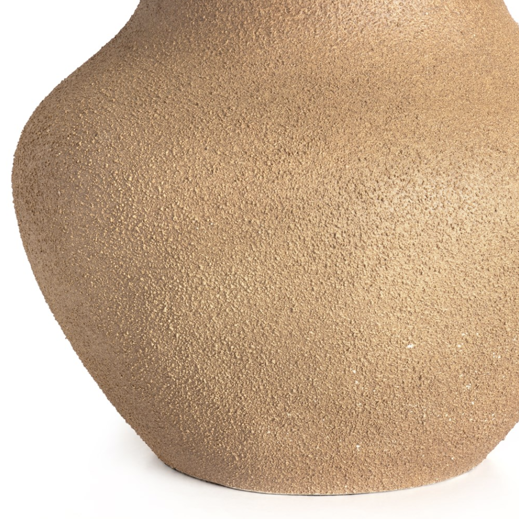 Parma Ceramic Dark Sand Table Lamp