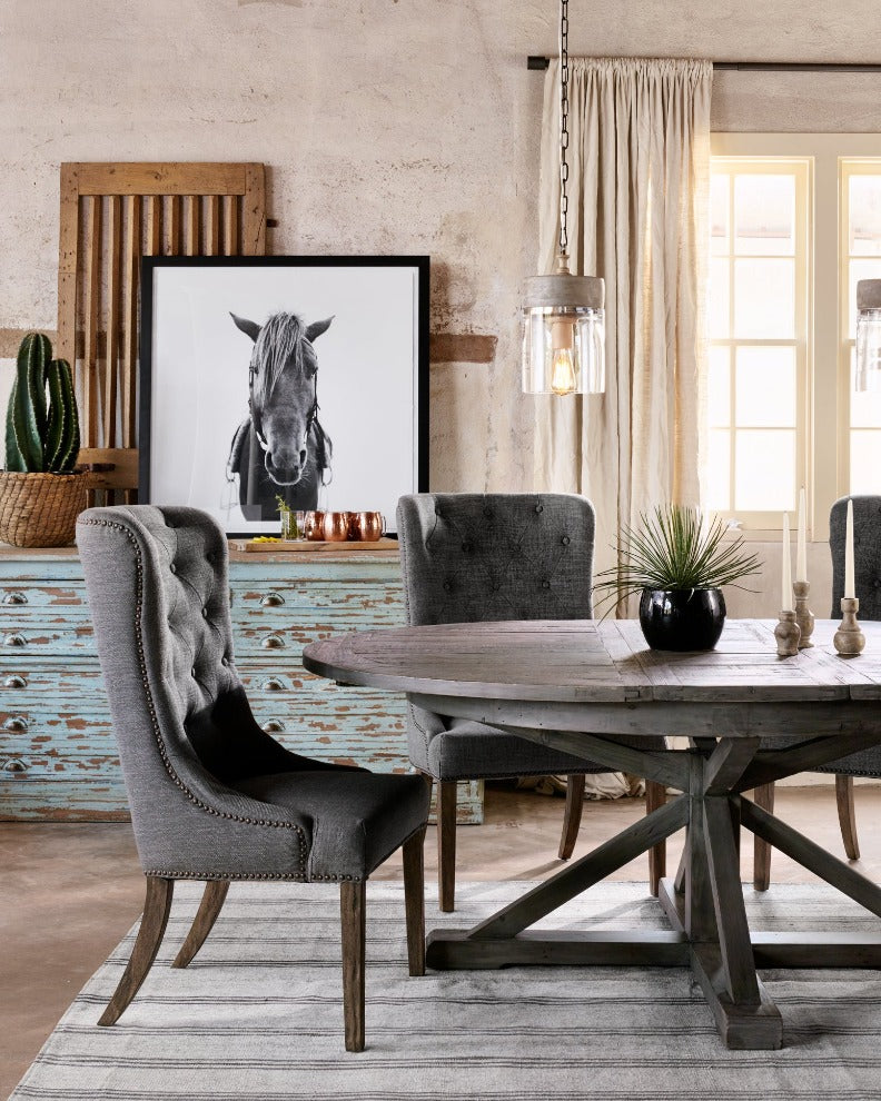 Cintra Black Olive Extension Dining Table - Reimagine Designs