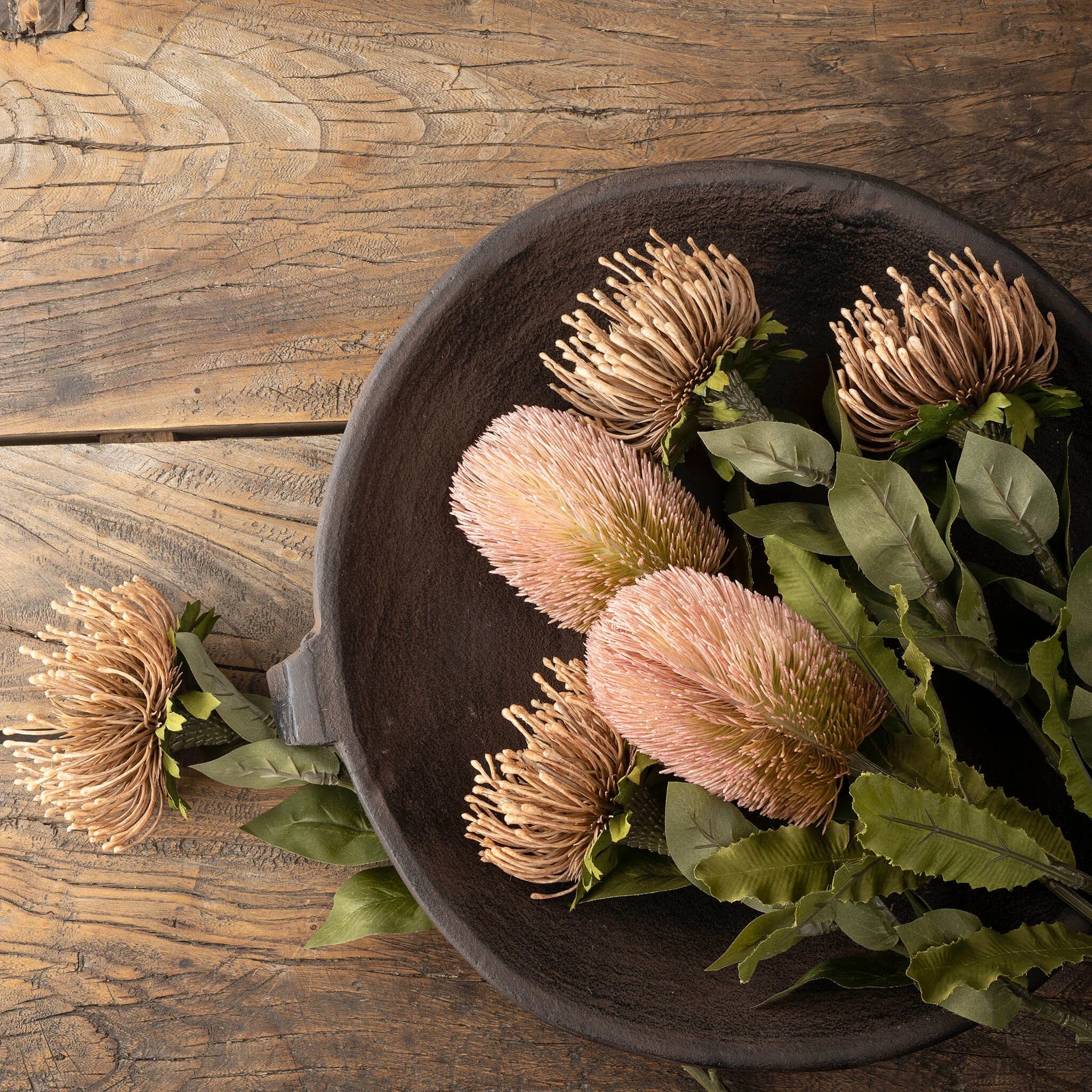 Pin Cushion Floral Stem Natural