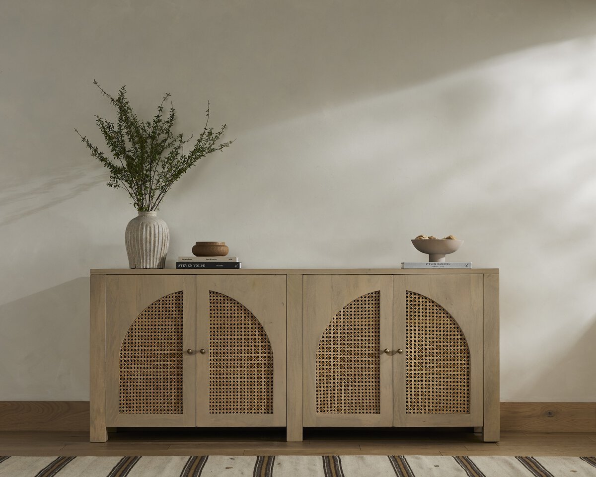 Tilda Natural Sideboard - Reimagine Designs - new, side board, sideboard