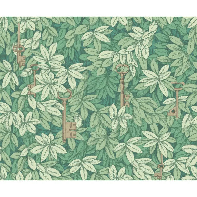 Chiavi Segrete Key & Leaves Wallpaper