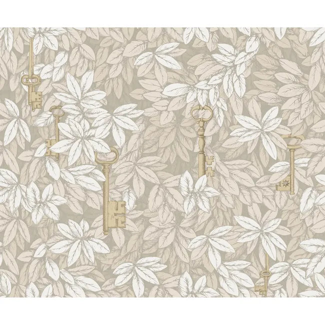 Chiavi Segrete Key & Leaves Wallpaper