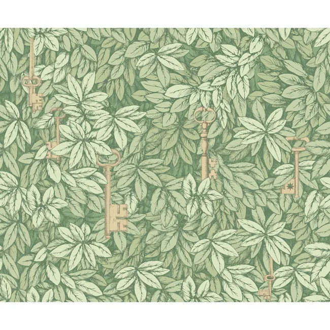 Chiavi Segrete Key & Leaves Wallpaper