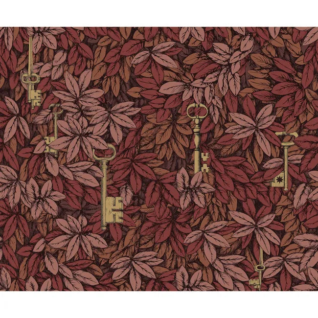 Chiavi Segrete Key & Leaves Wallpaper