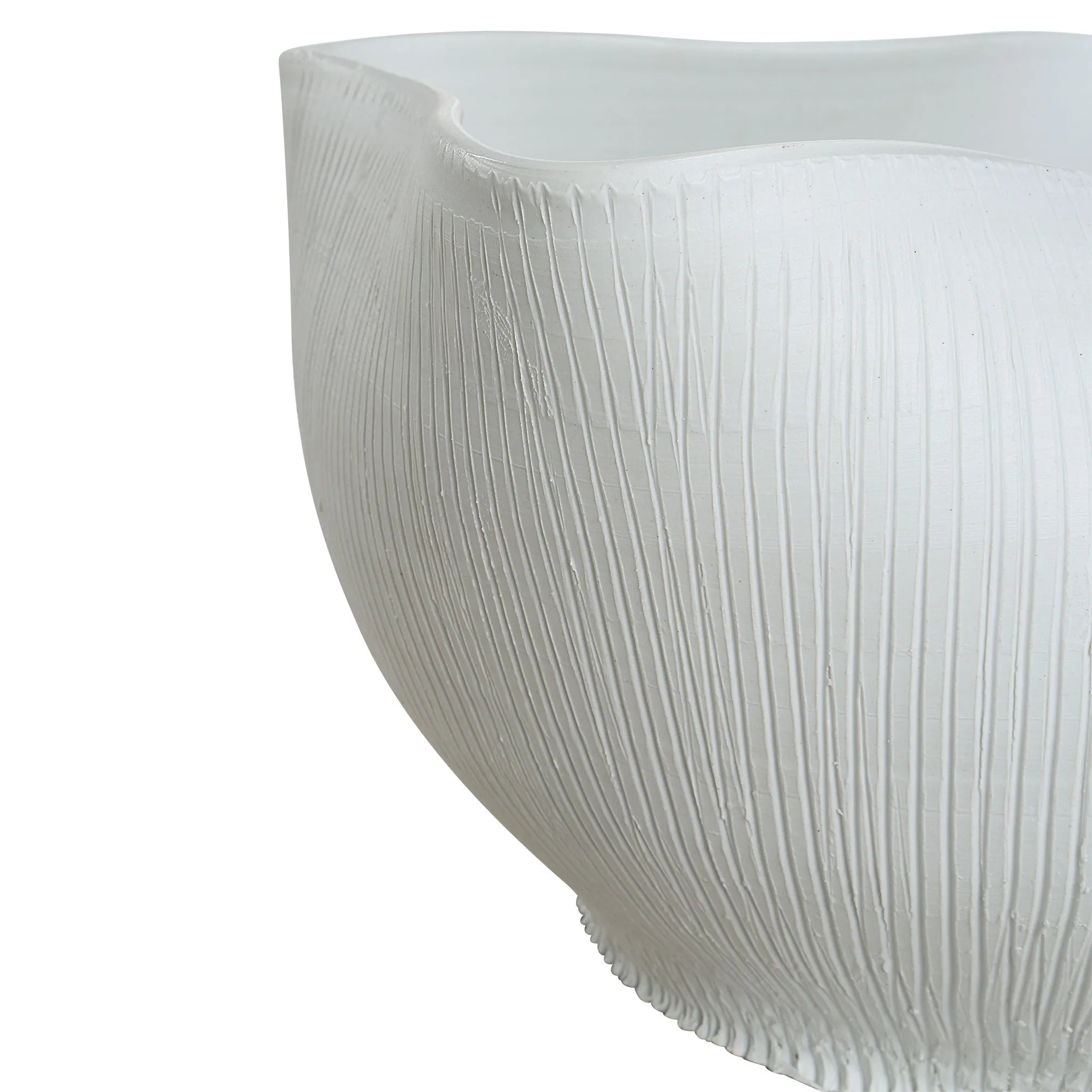 Gigi Bowl-shaped Vase- Reimagine Designs 