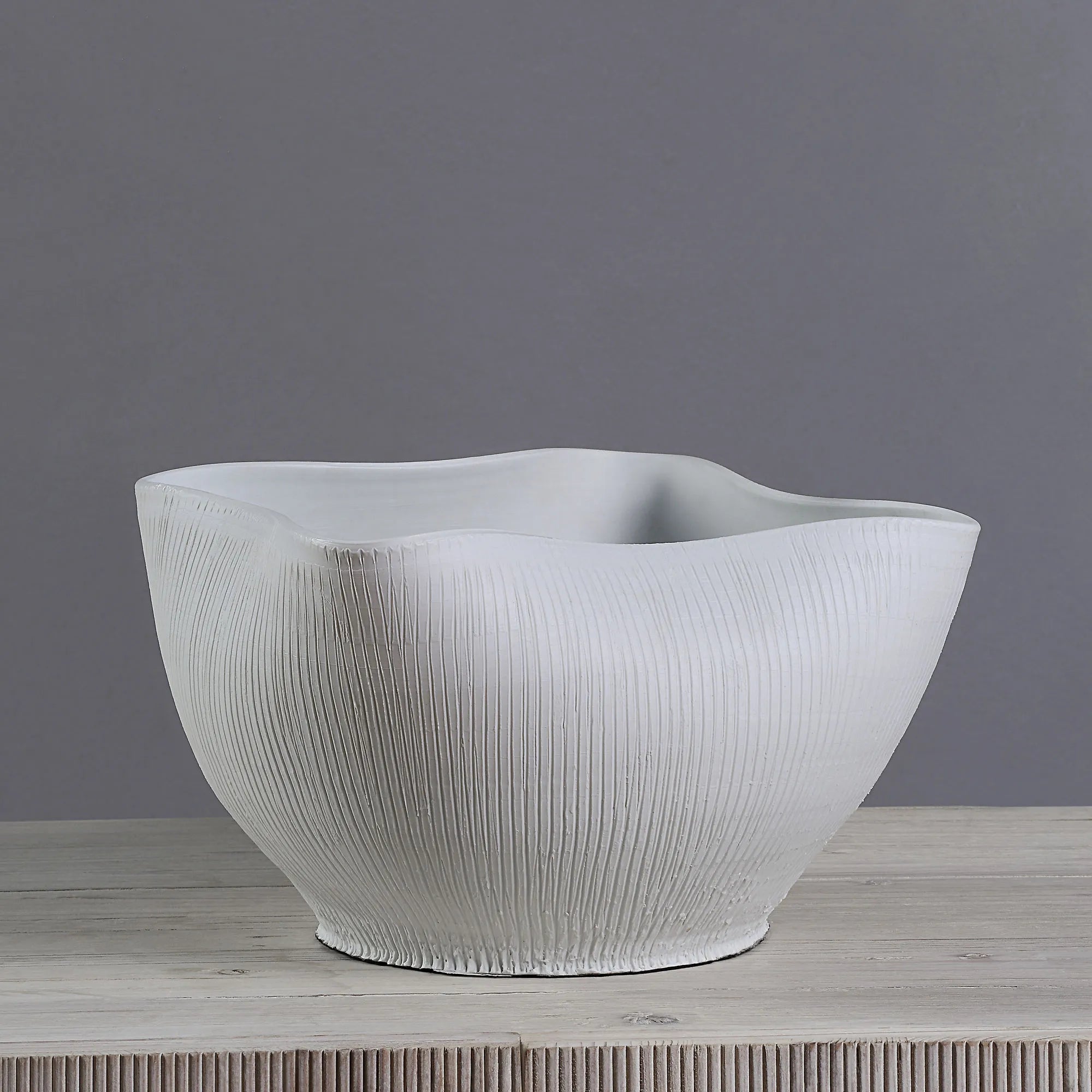 Gigi Bowl-shaped Vase- Reimagine Designs 