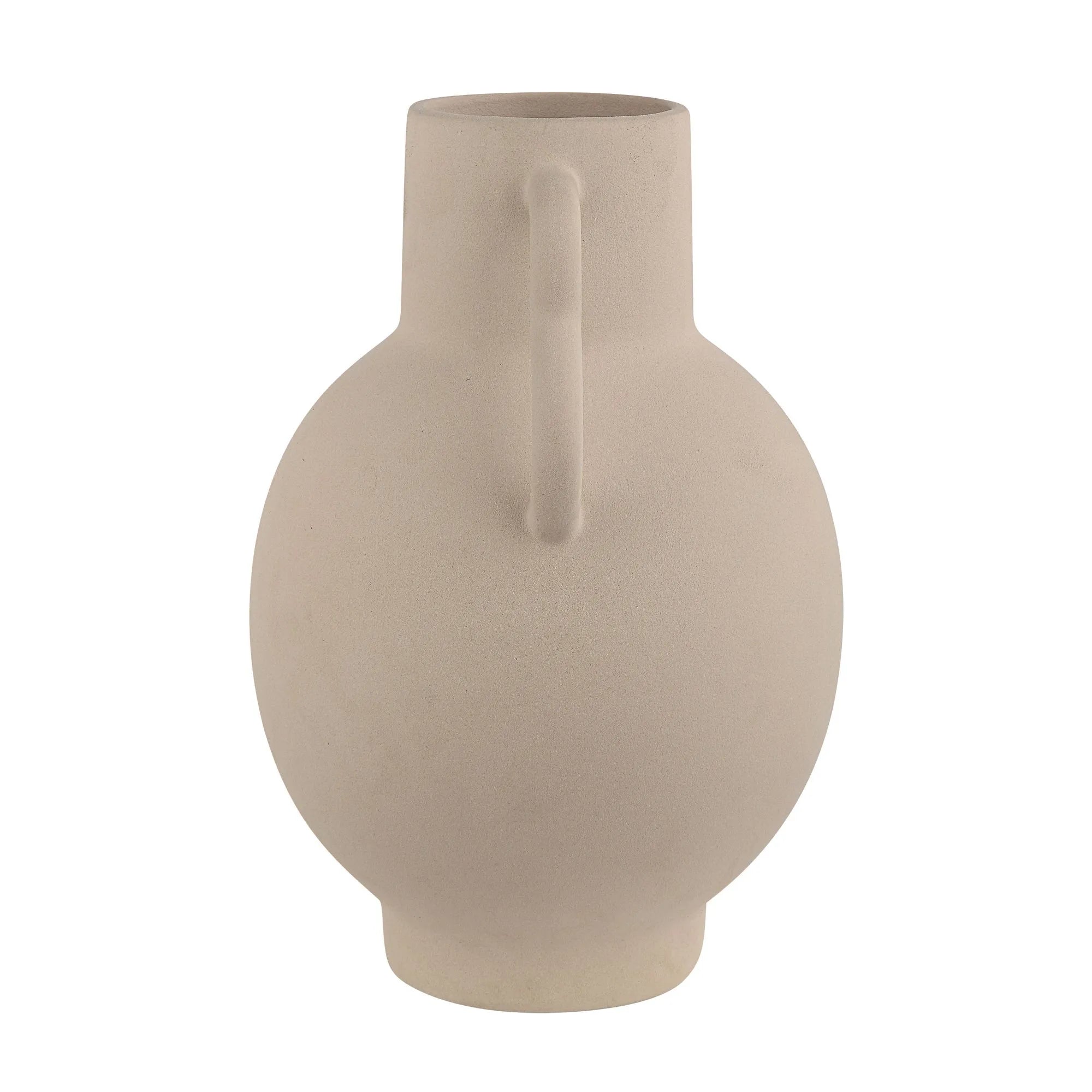 Monet Ceramic Beige Vase