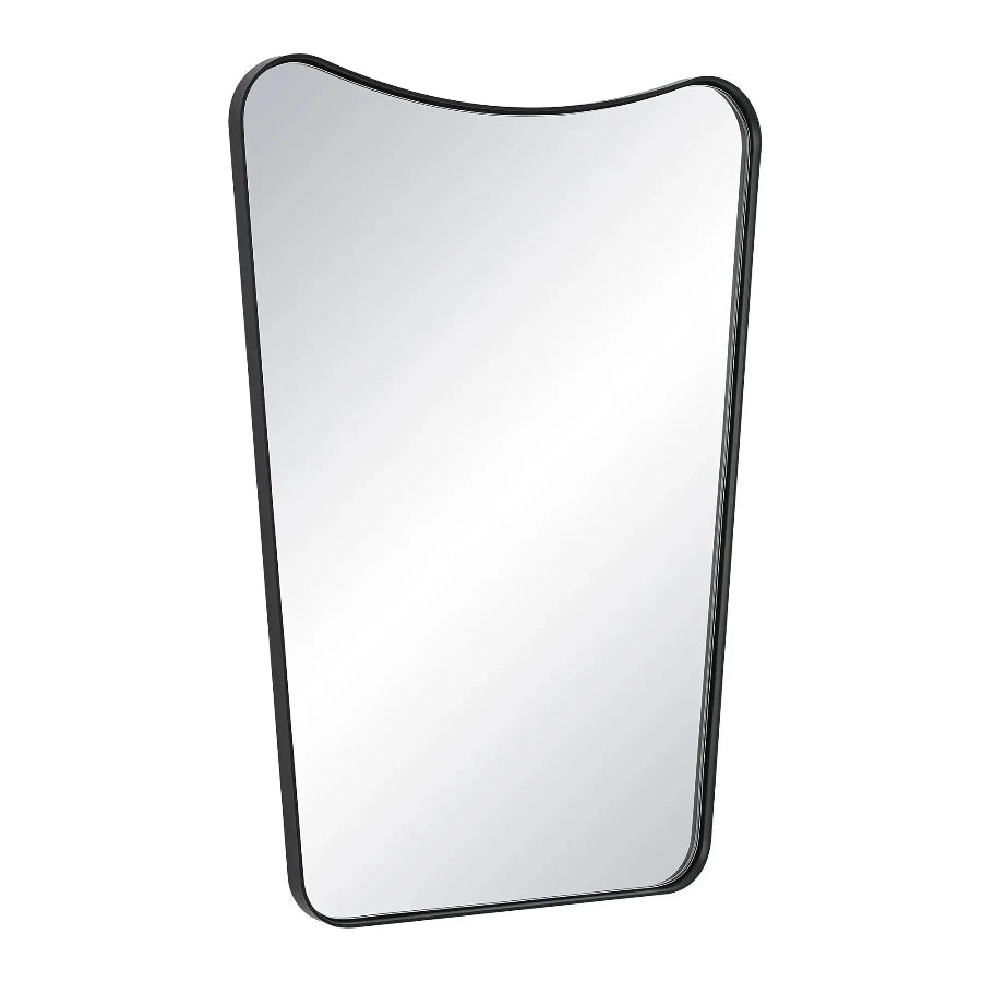 Kateri Black Framed Mirror - Reimagine Designs