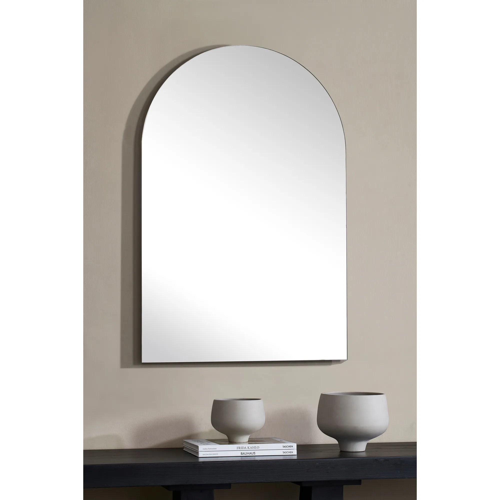 Arch Frameless Faiza Wall Mirror