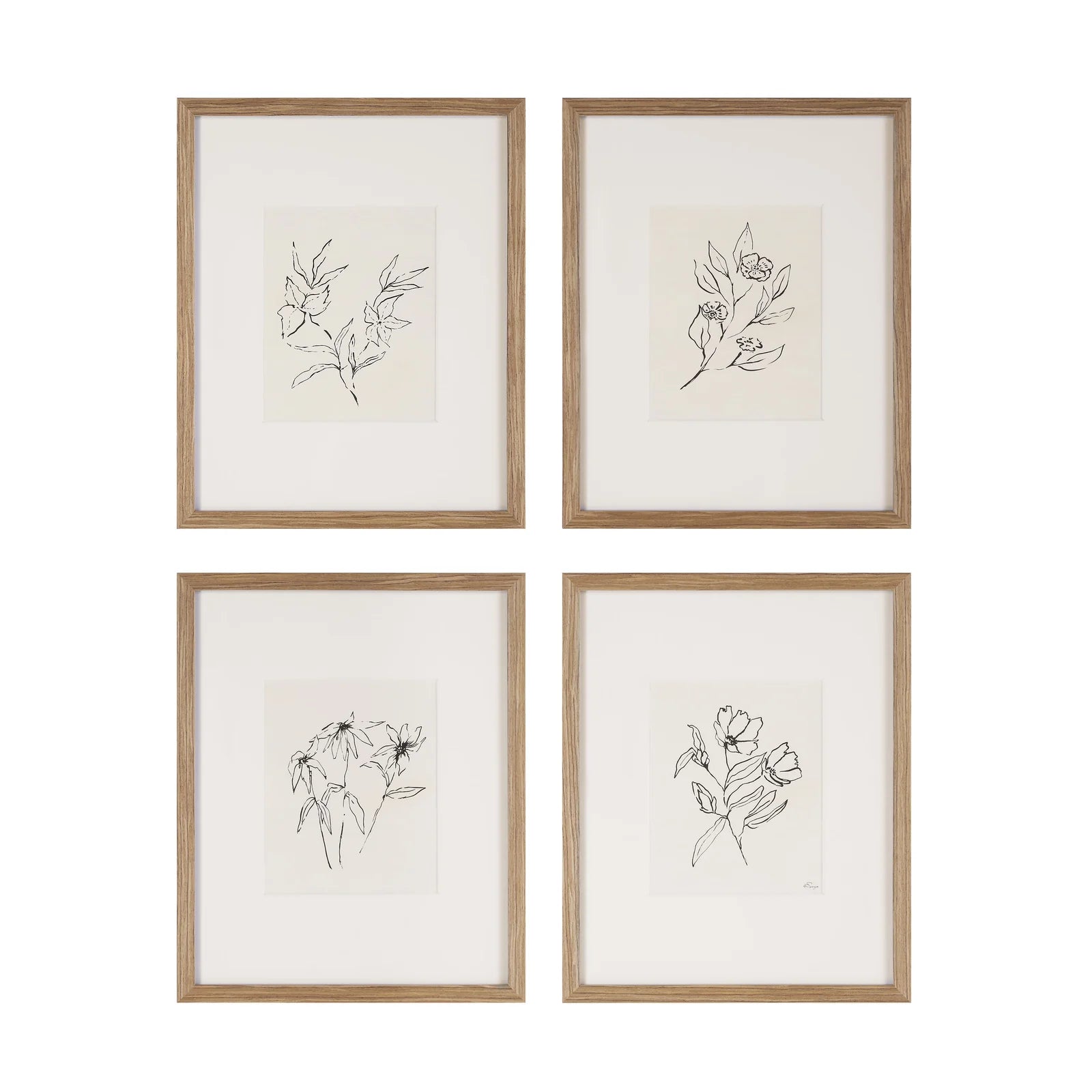 Palmela Botanical Wall Art Set