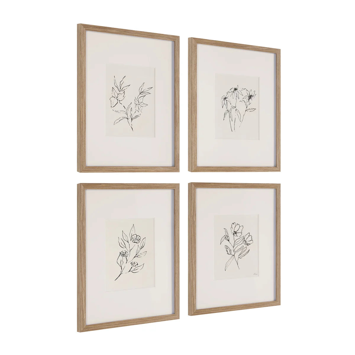 Palmela Botanical Wall Art Set