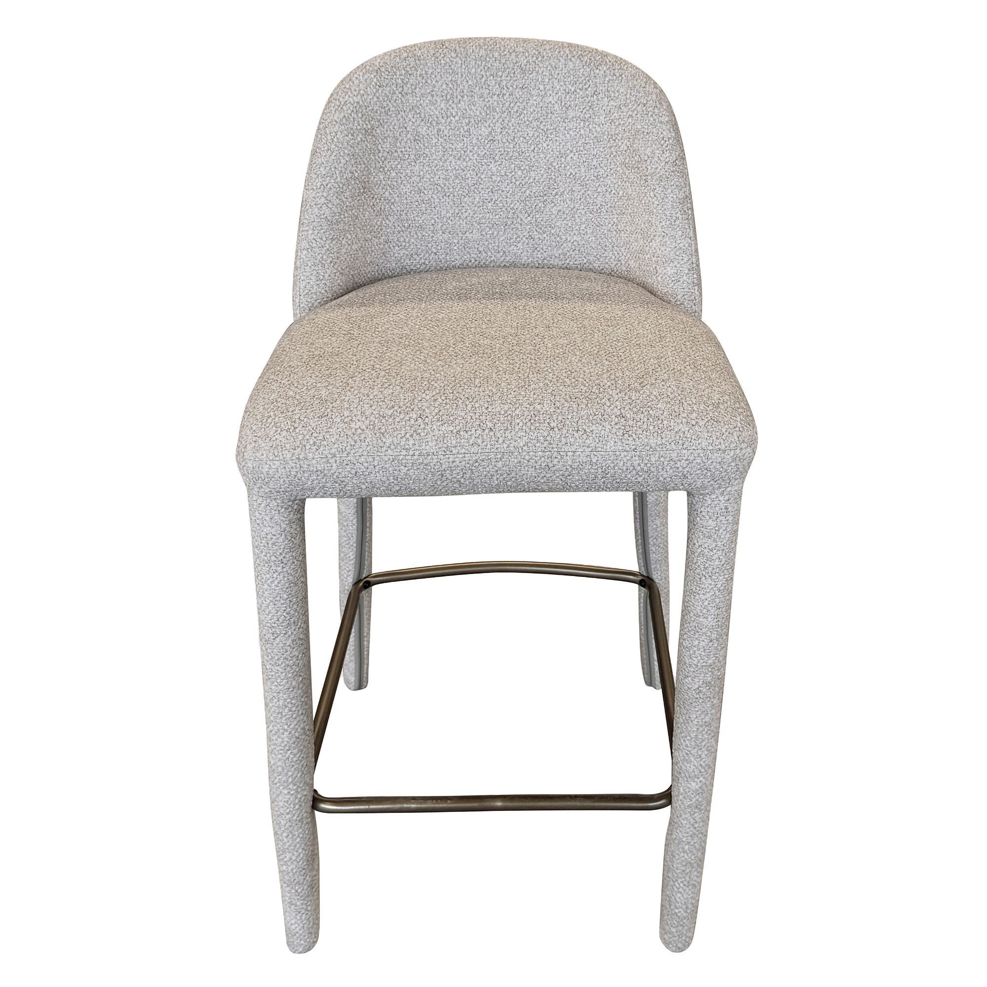 Kiara Beige Counter Stool, Set of 2