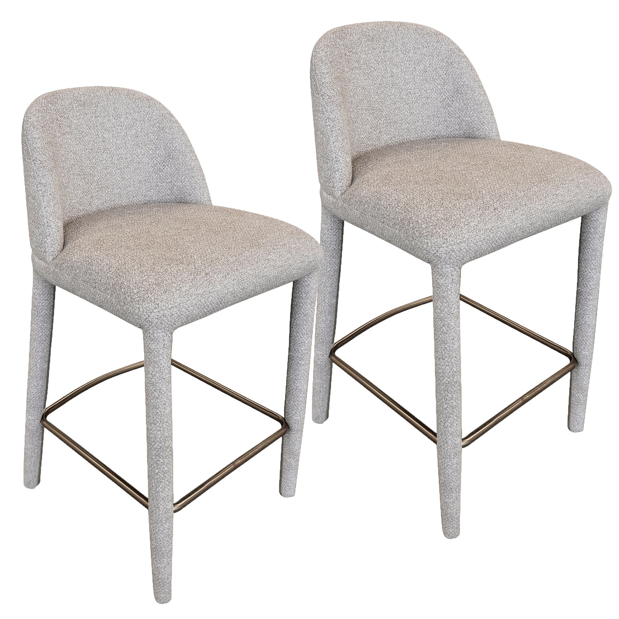 Kiara Beige Counter Stool