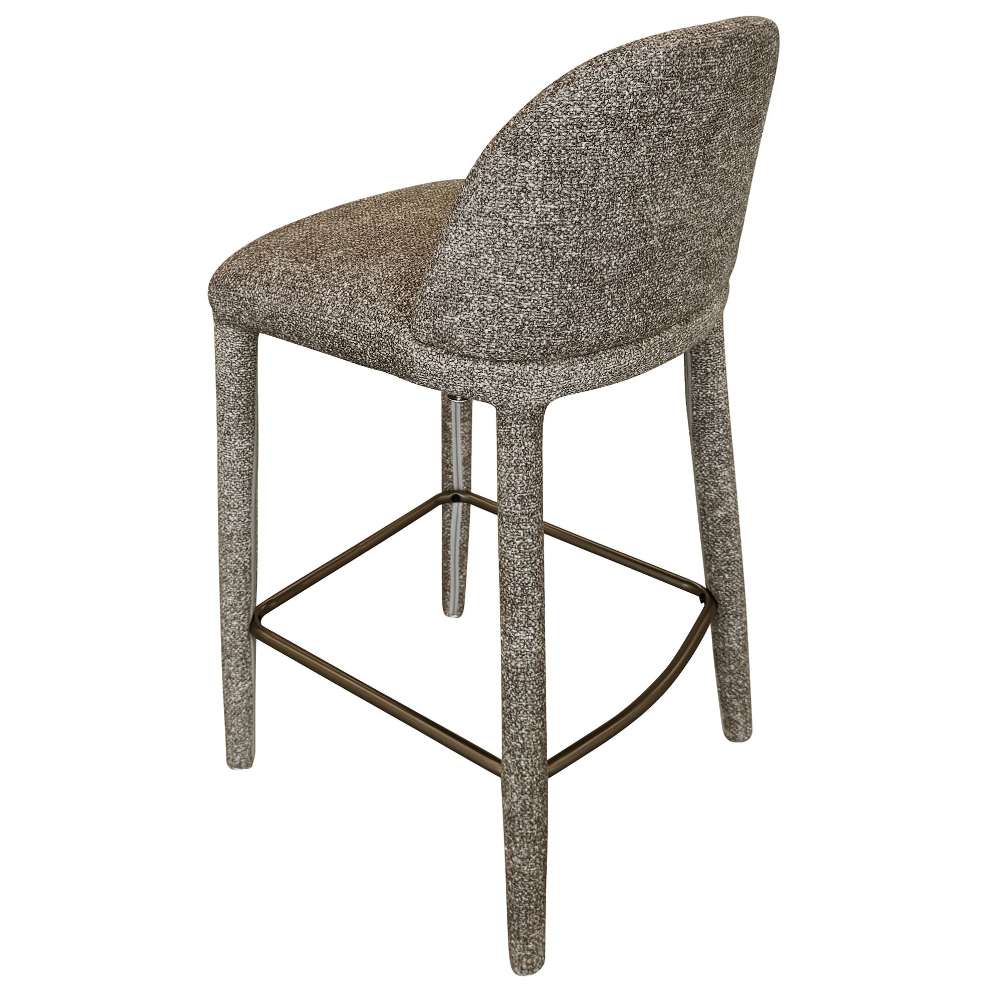 Kiara Brown Counter Stool, Set of 2