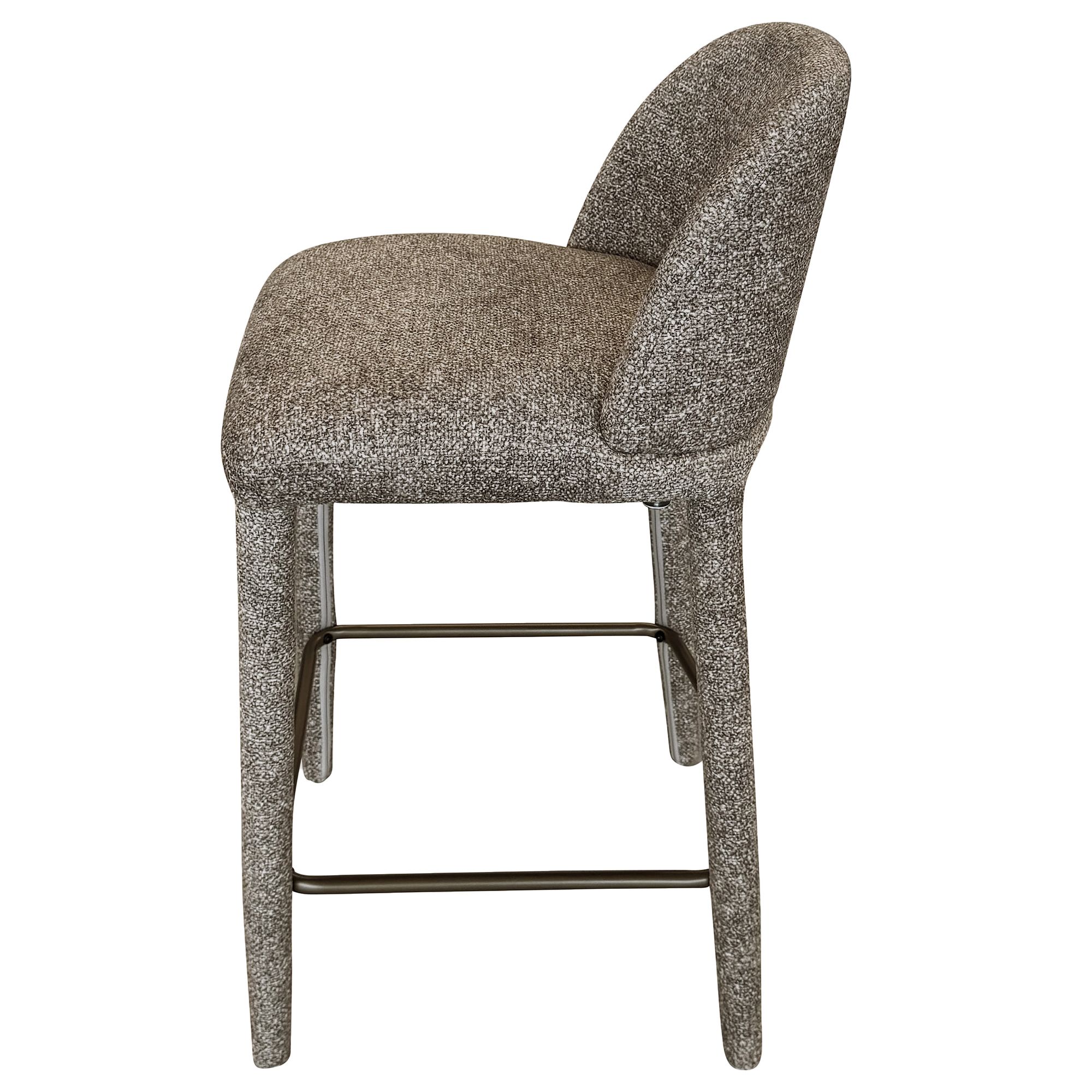 Kiara Brown Counter Stool, Set of 2