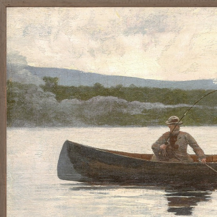 Northern Collection Playing a Fish C. 1875 Artwork