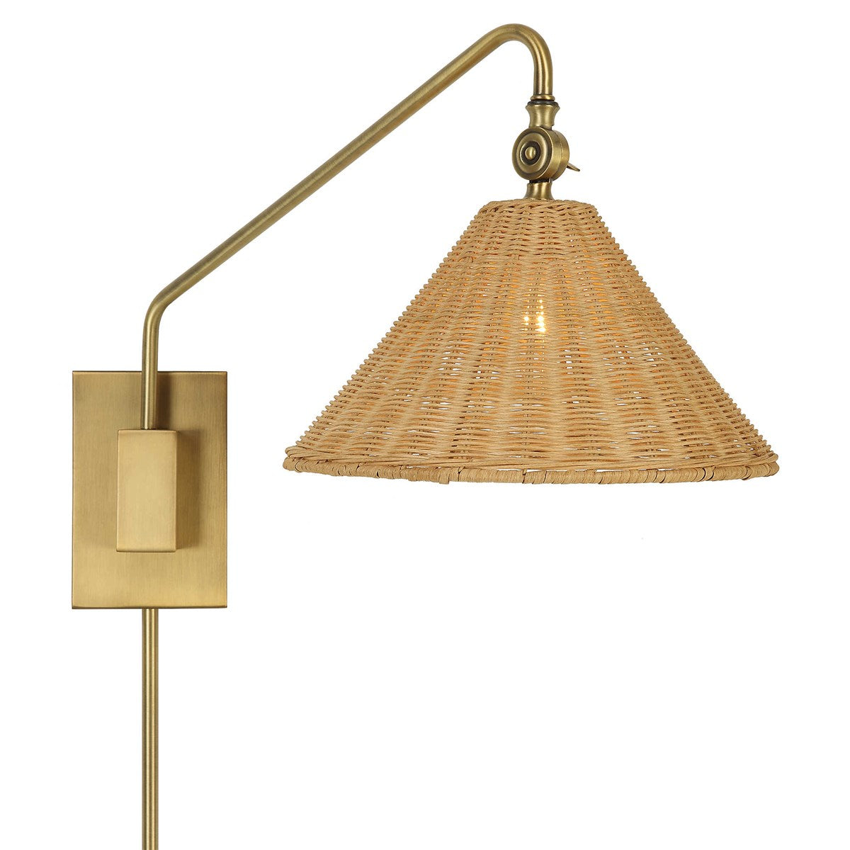 Phuvinh Rattan Plug-in Sconce