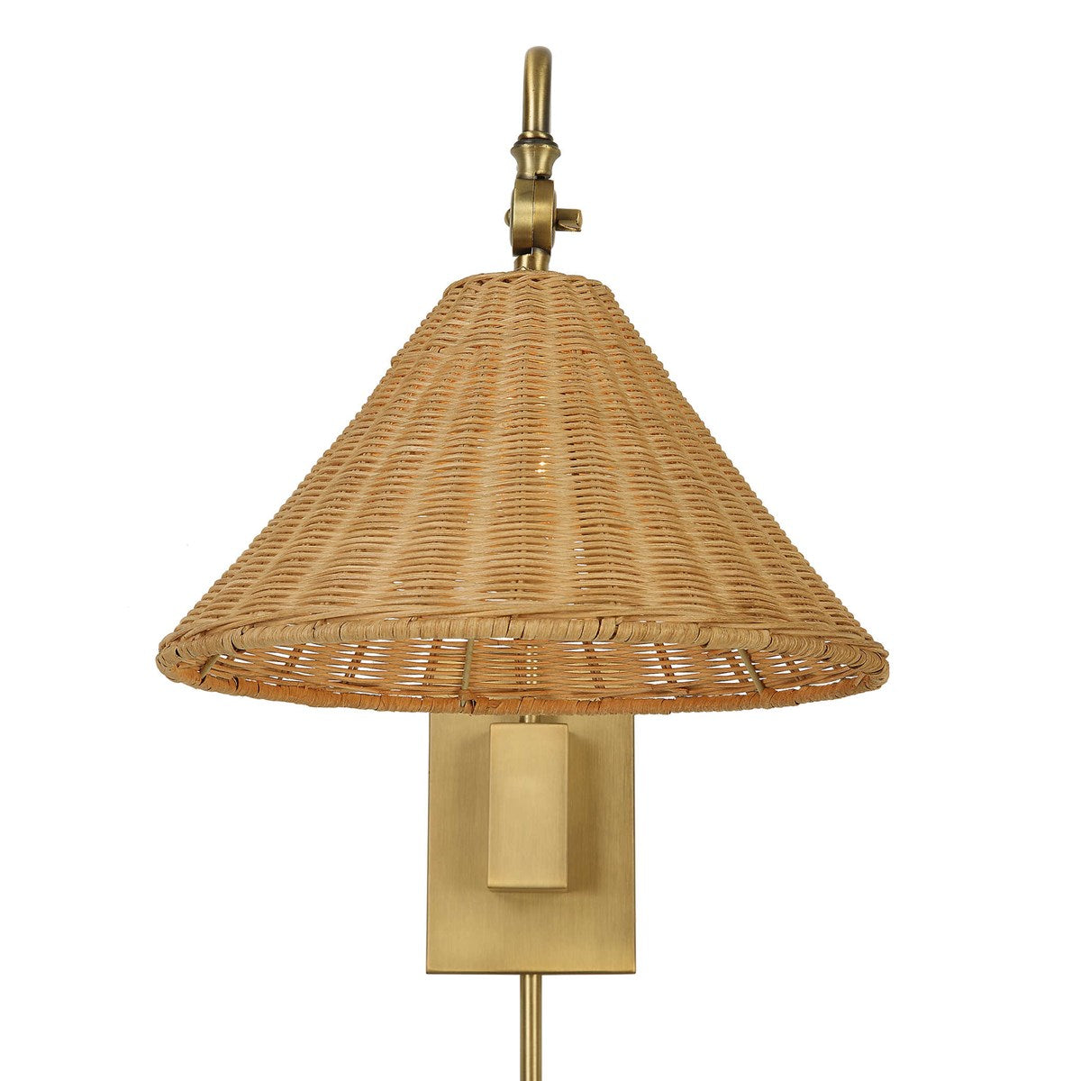 Phuvinh Rattan Plug-in Sconce