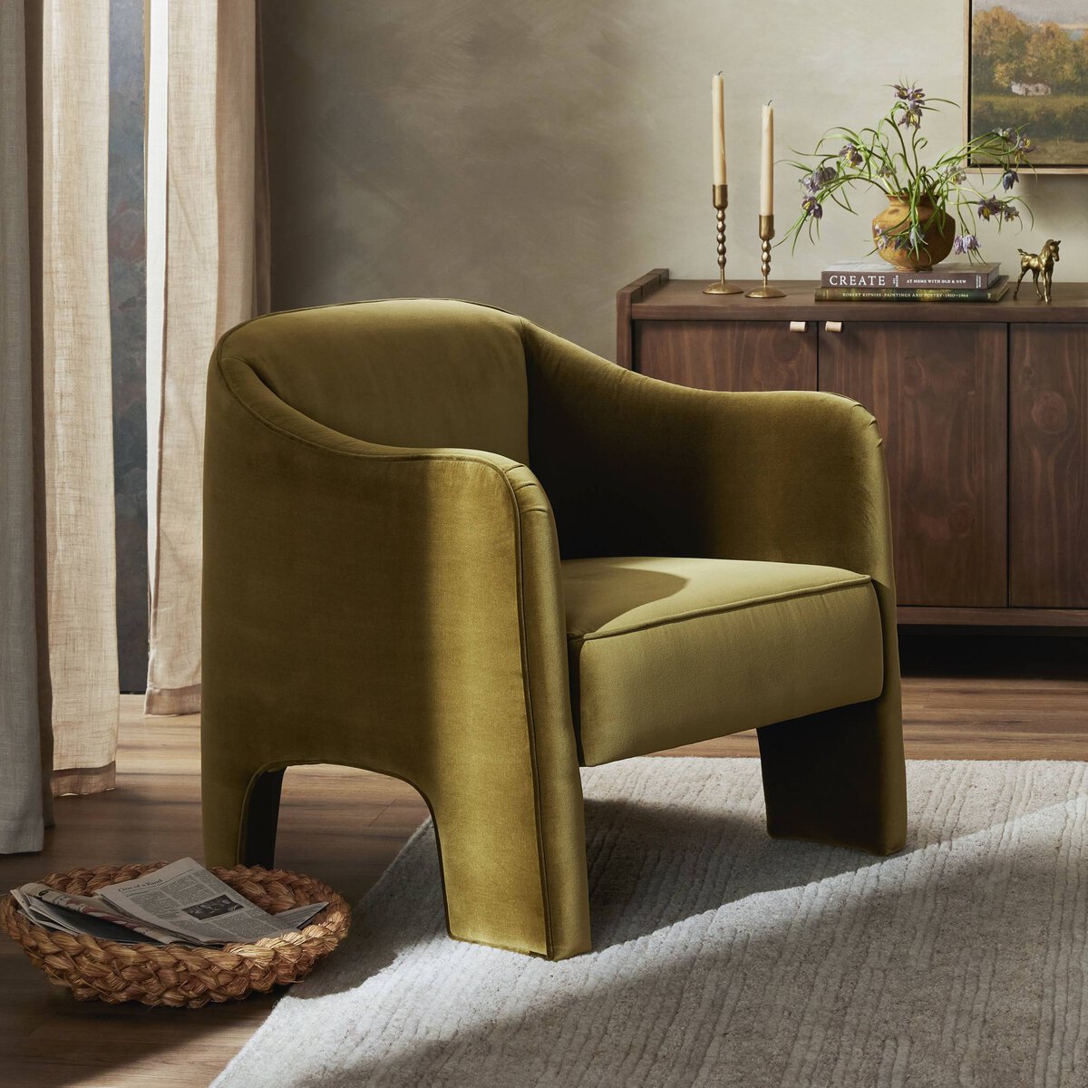 Sully Surrey Moss Chair