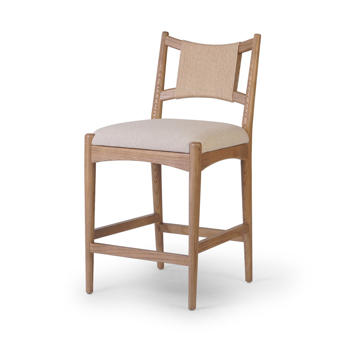 Four Hands Haddon Natural Counter Stool