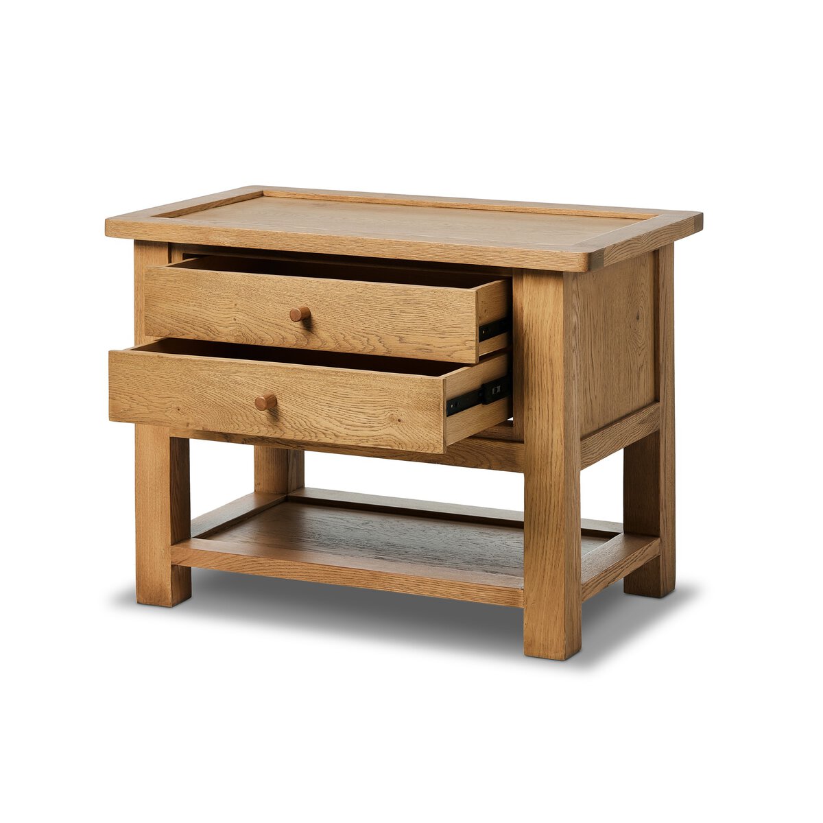 Four Hands Millbrook Oak Nightstand