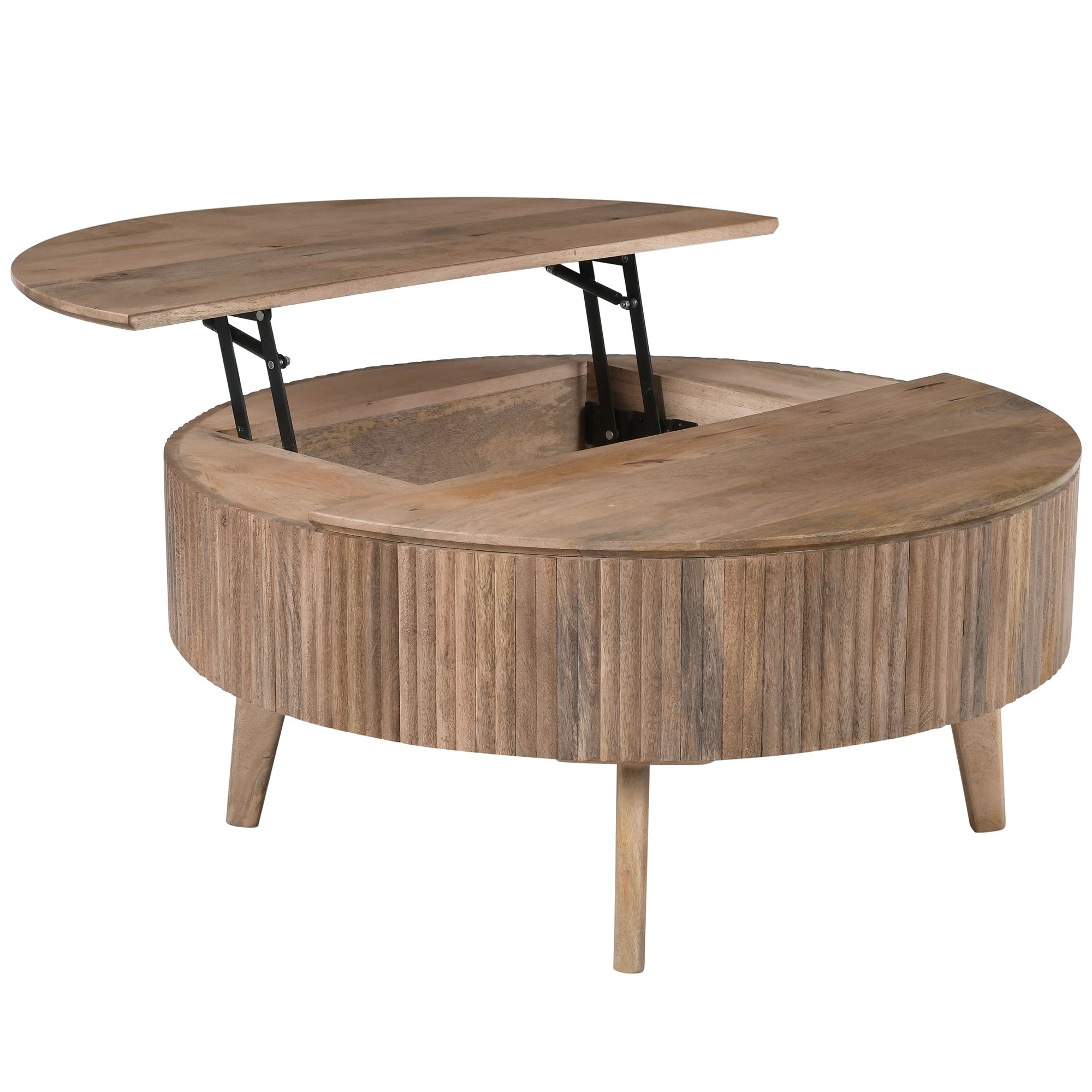 Balark Round Lift-Top Coffee Table