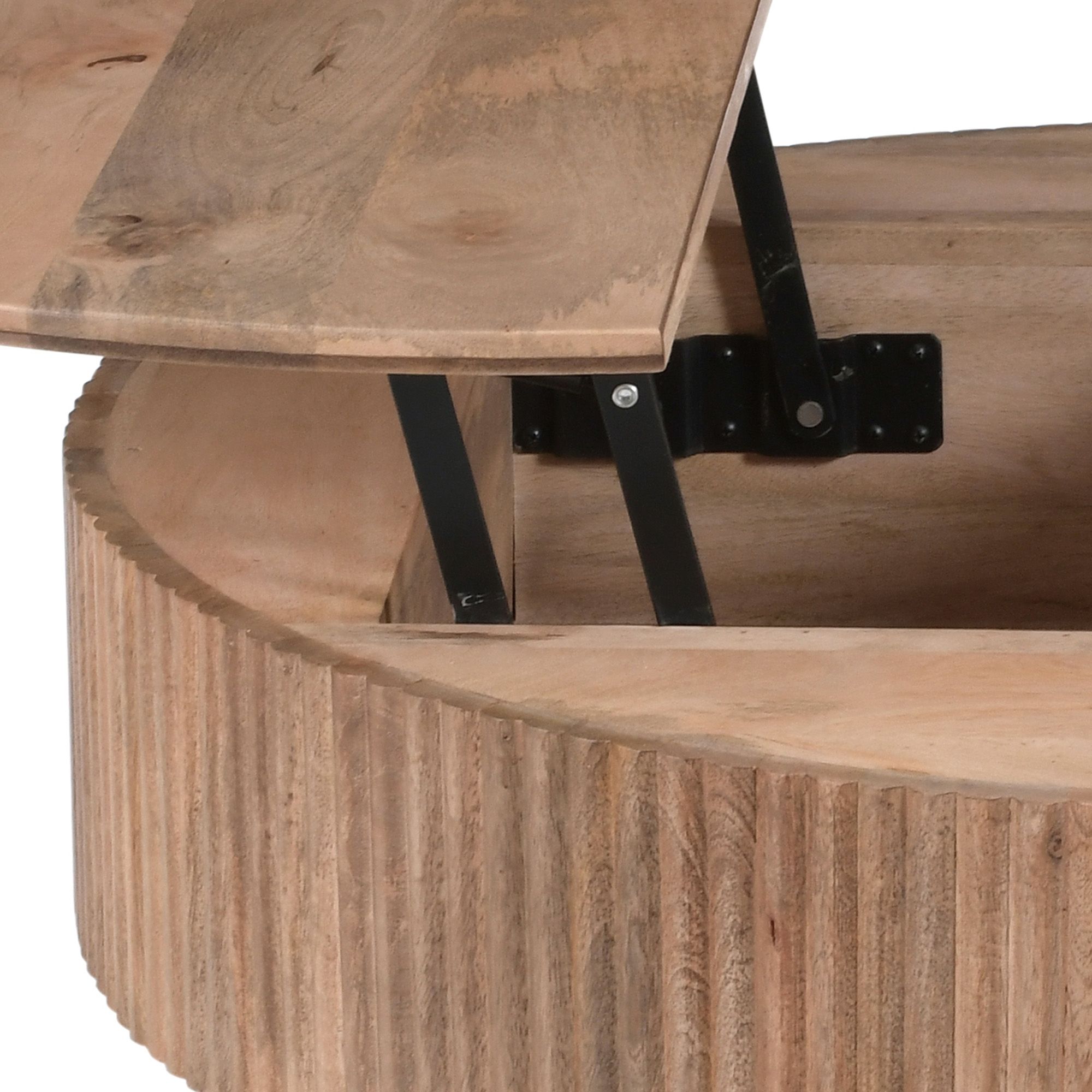 Balark Round Lift-Top Coffee Table