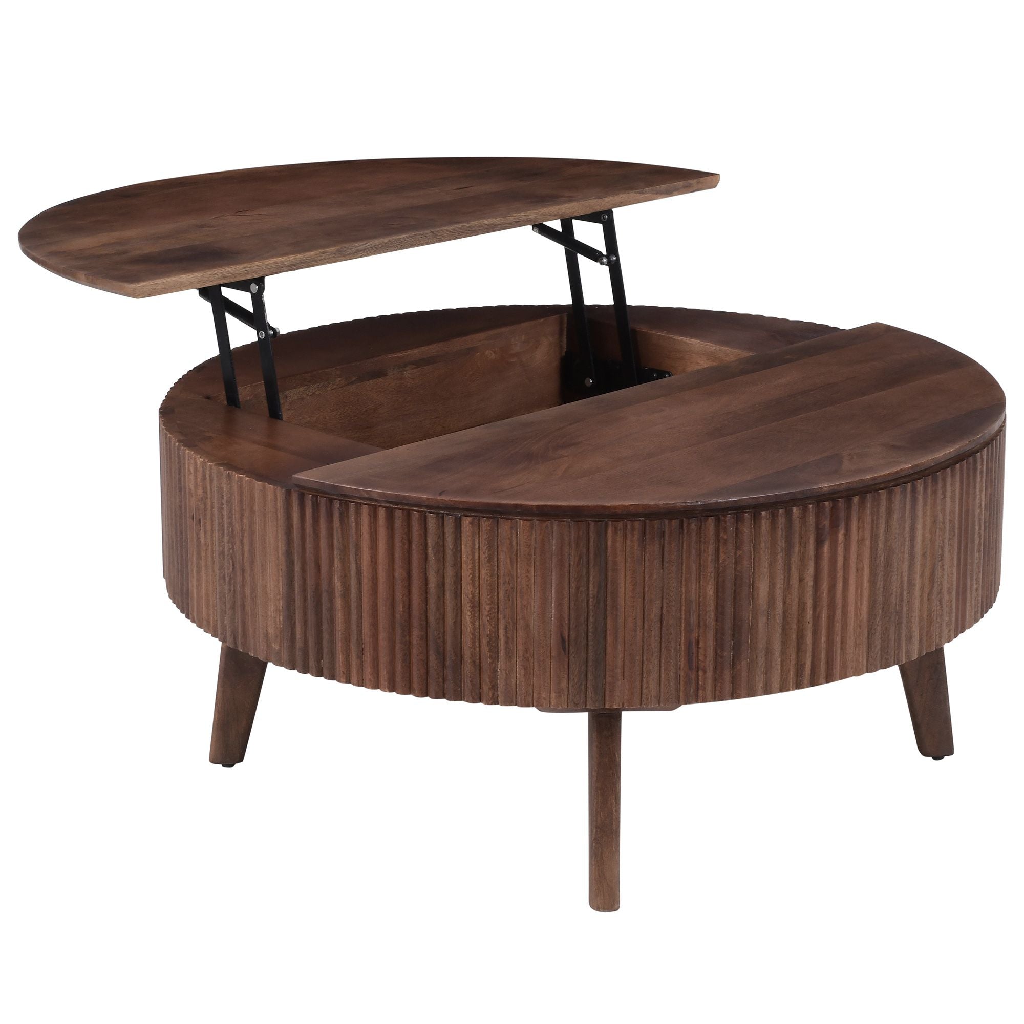 Balark Round Lift-Top Coffee Table