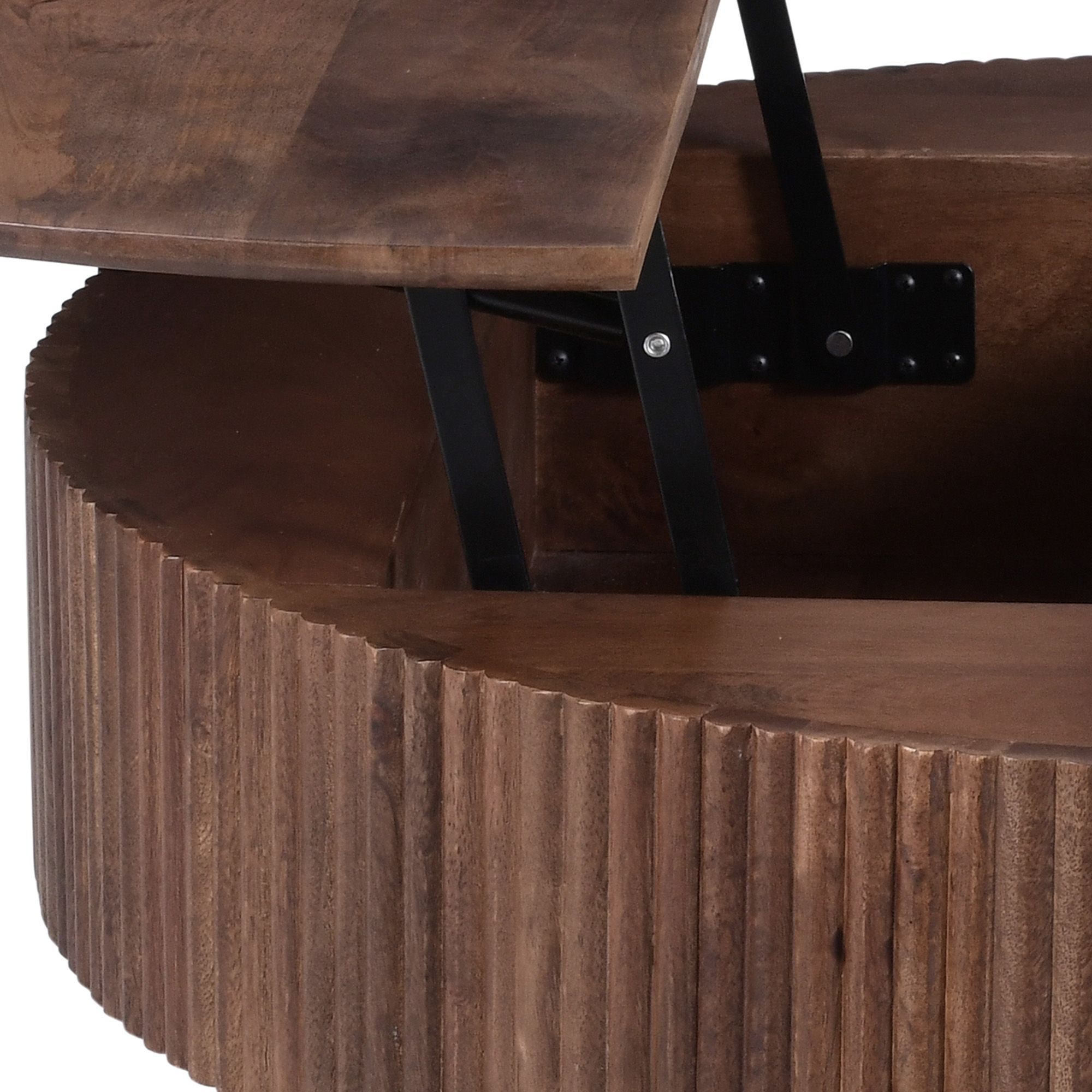 Balark Round Lift-Top Coffee Table