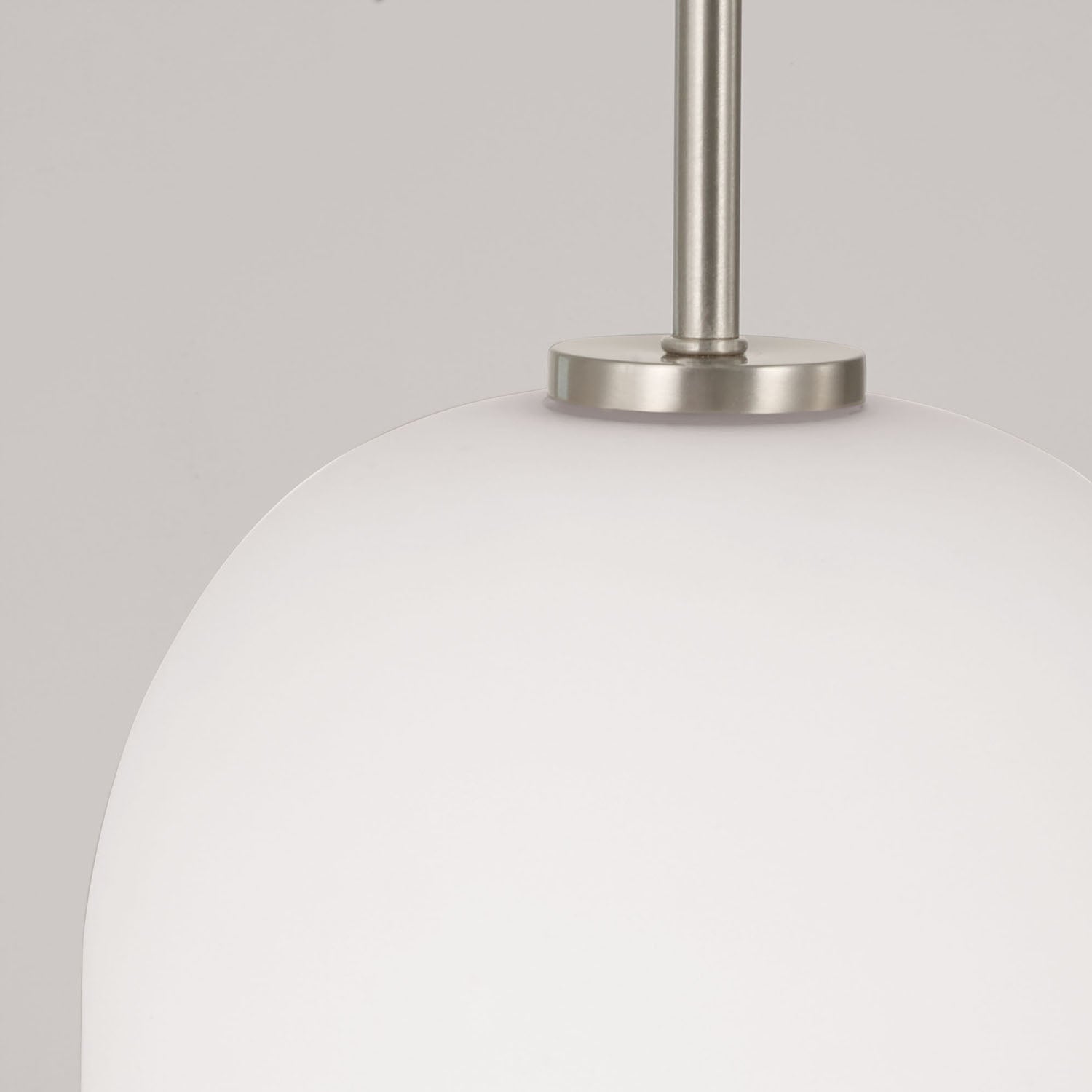 Lawson 1-Light Soft White Glass Pendant