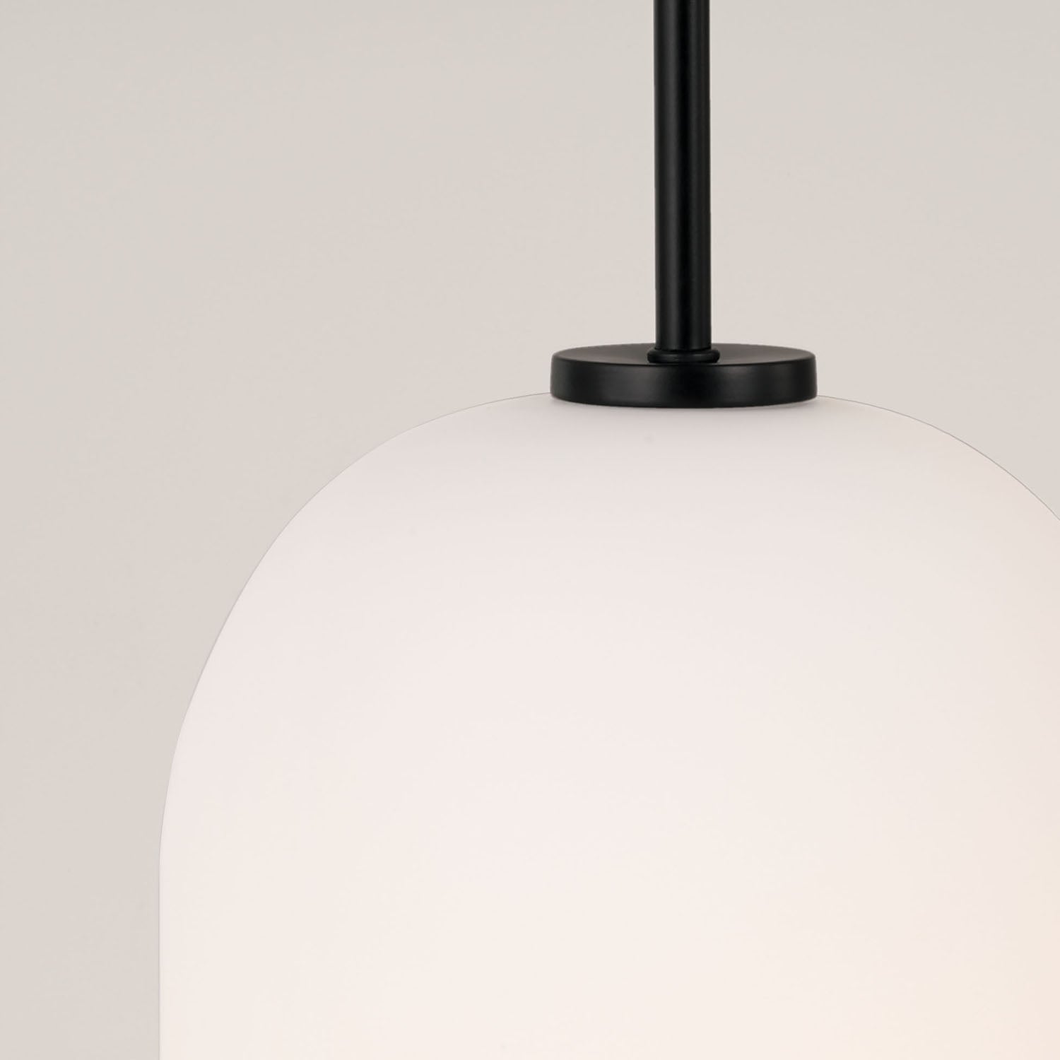 Lawson 1-Light Soft White Glass Pendant