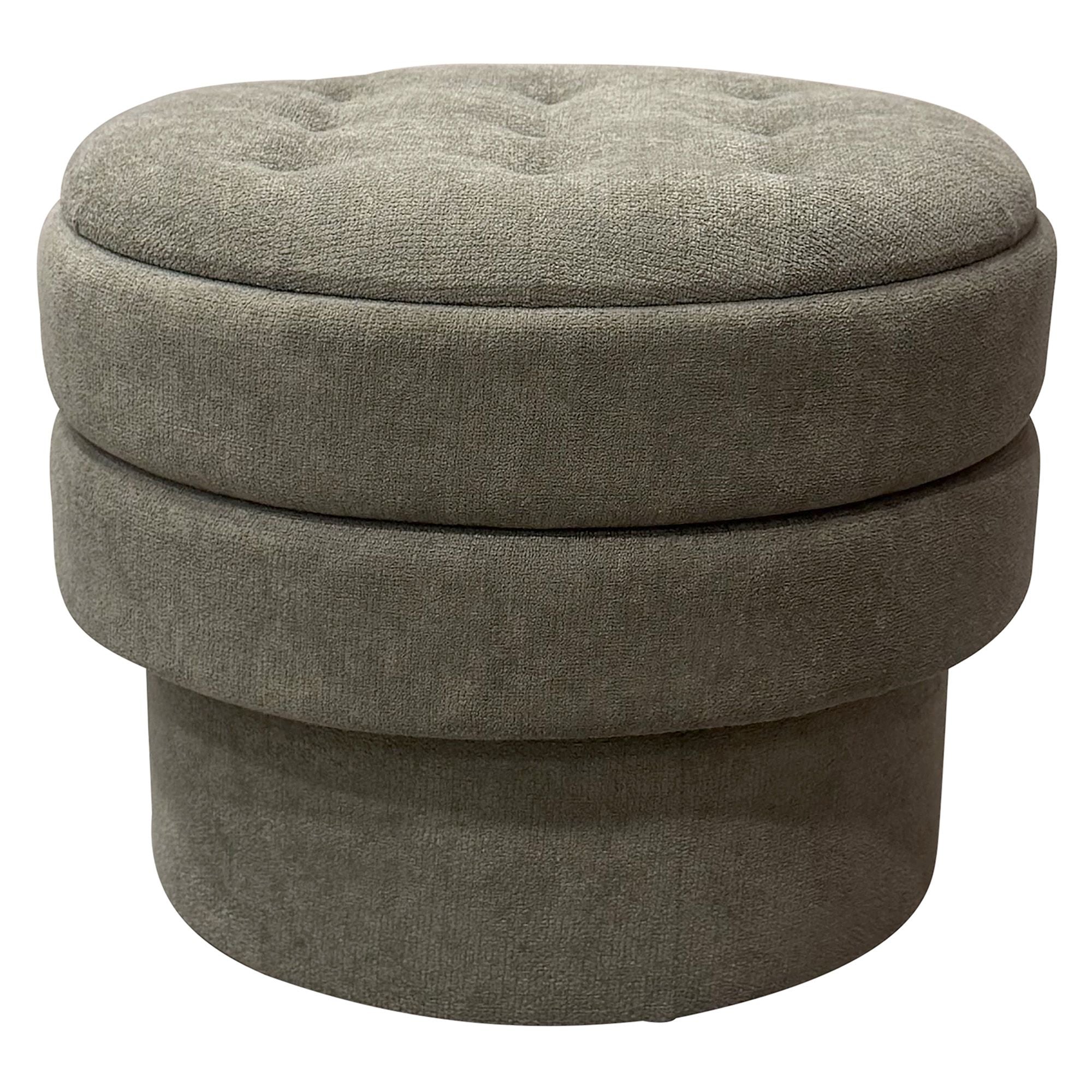Kepler Round Storage Ottoman