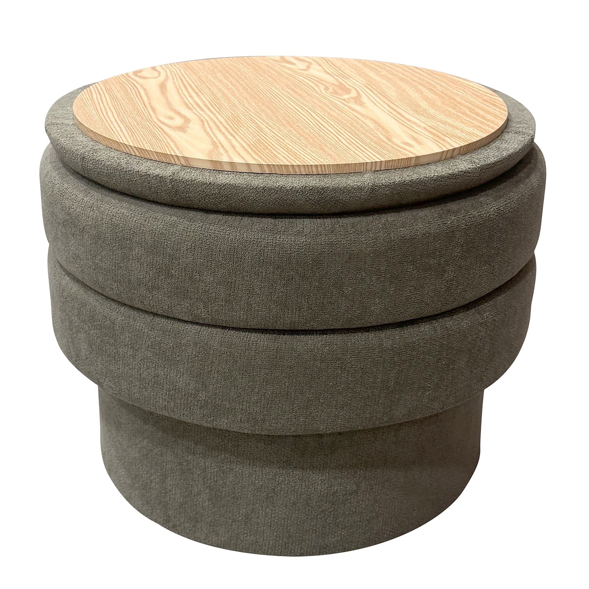 Kepler Round Storage Ottoman