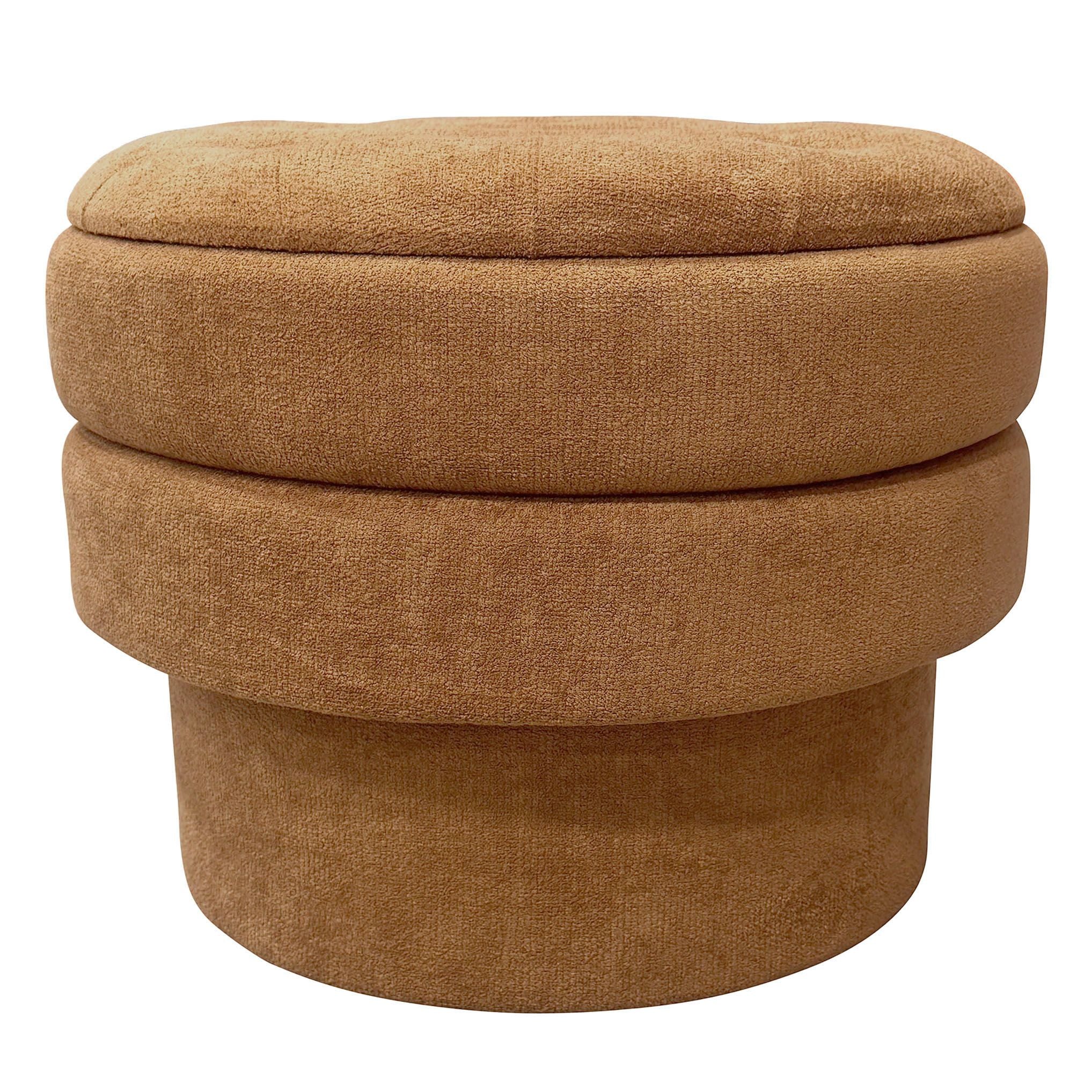 Kepler Round Storage Ottoman