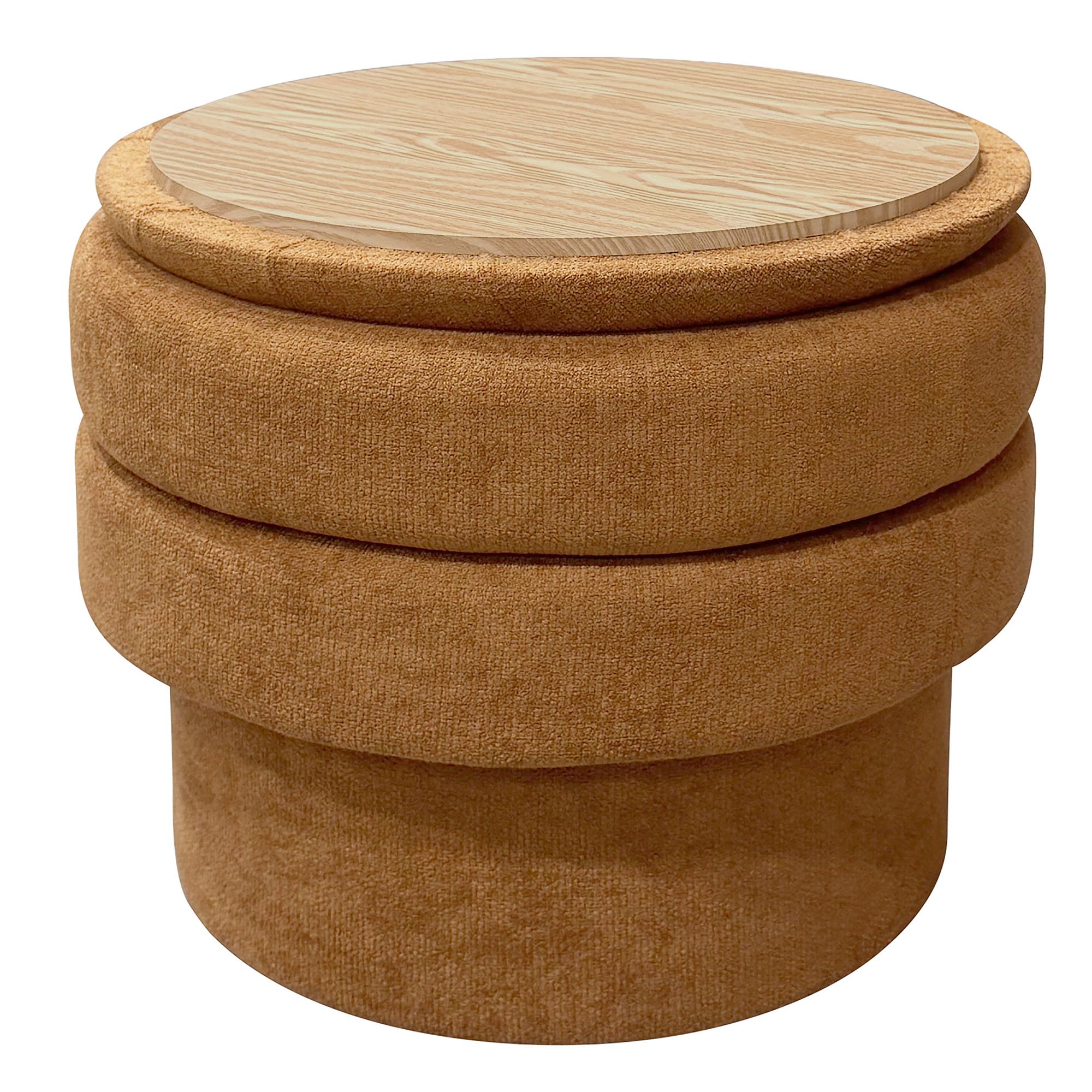 Kepler Round Storage Ottoman