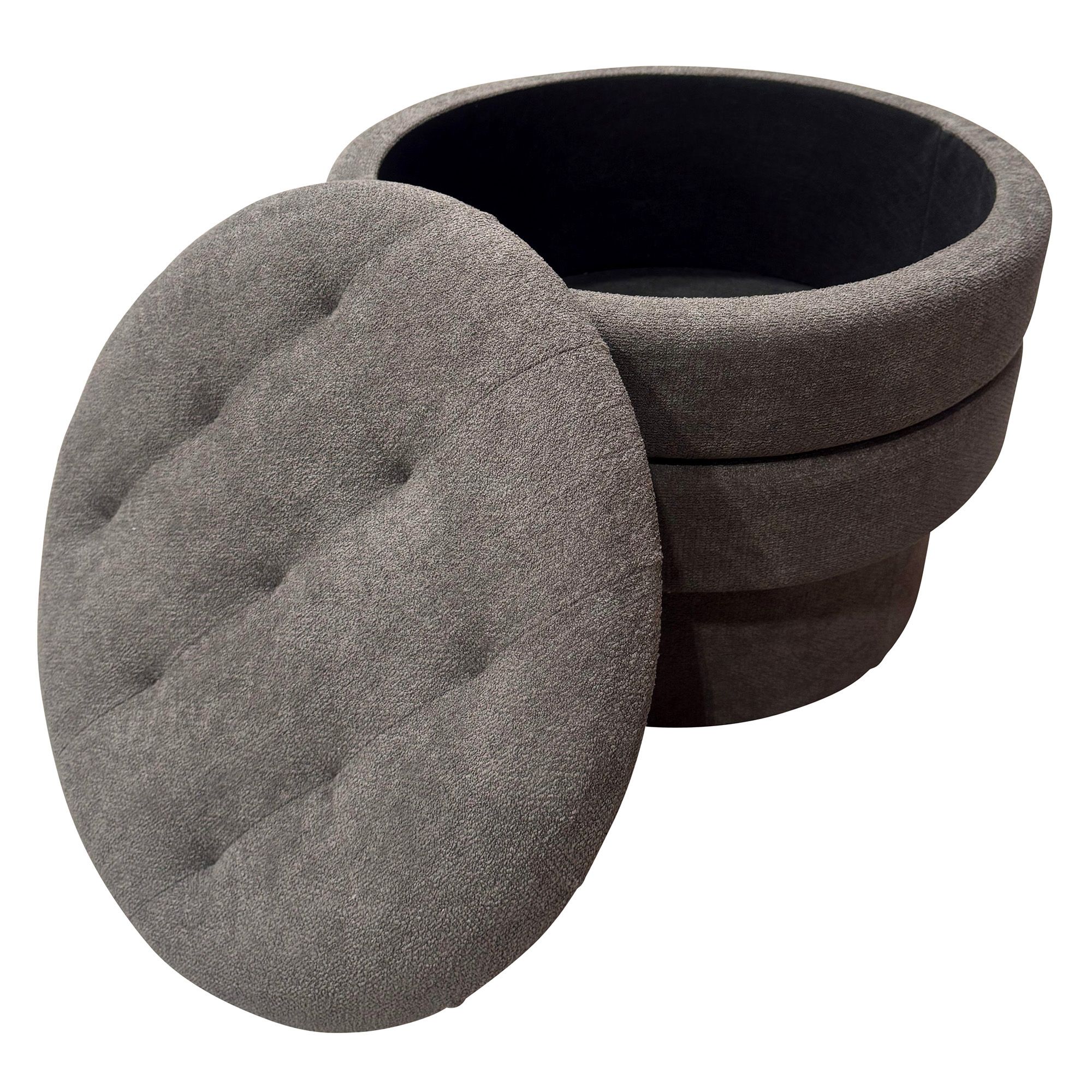 Kepler Round Storage Ottoman