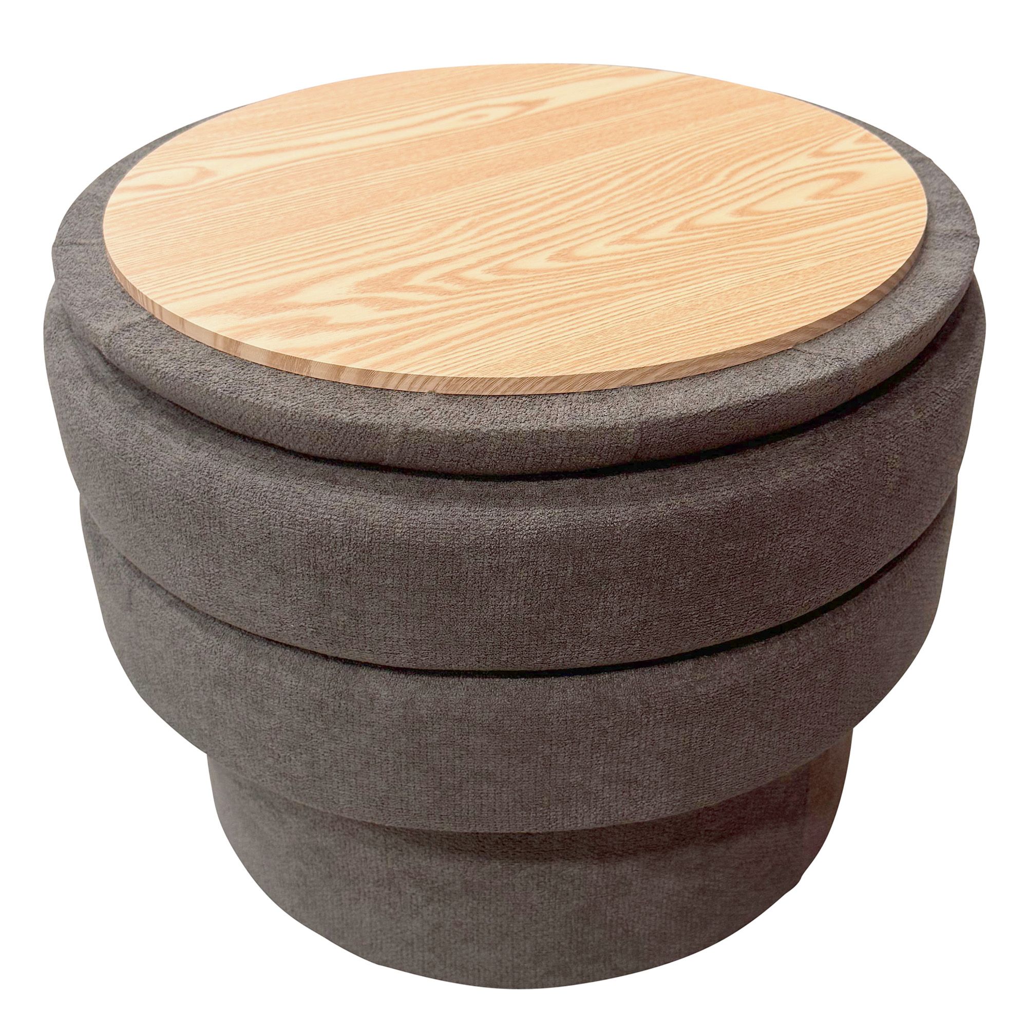 Kepler Round Storage Ottoman