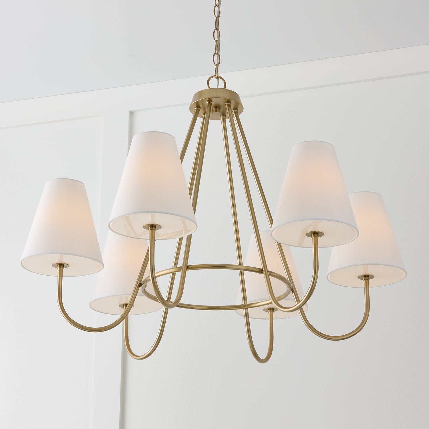 Julia Brass Chandelier | Timeless Elegance & Glamour | Reimagine Designs - Lighting