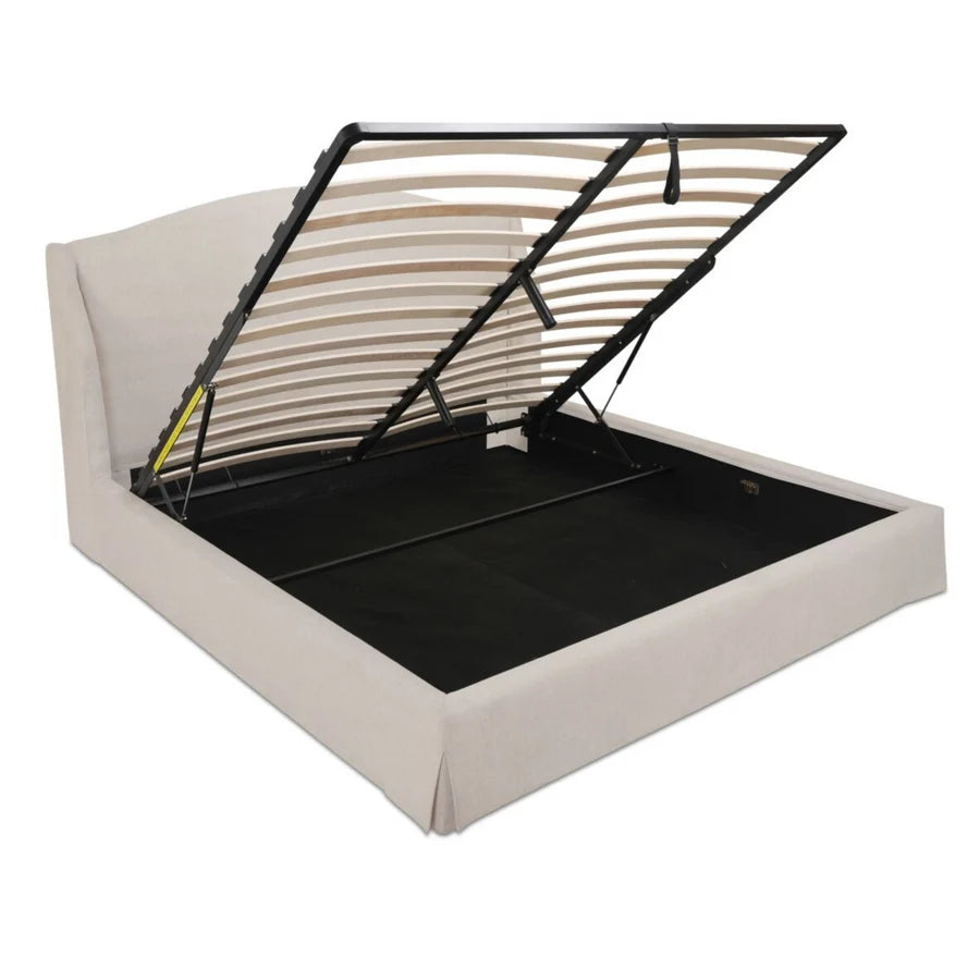Weston Storage Bed Cream