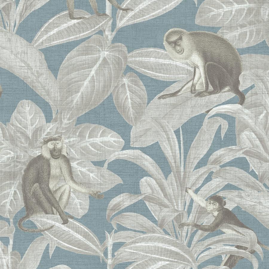 Monkey Foliage Wallpaper