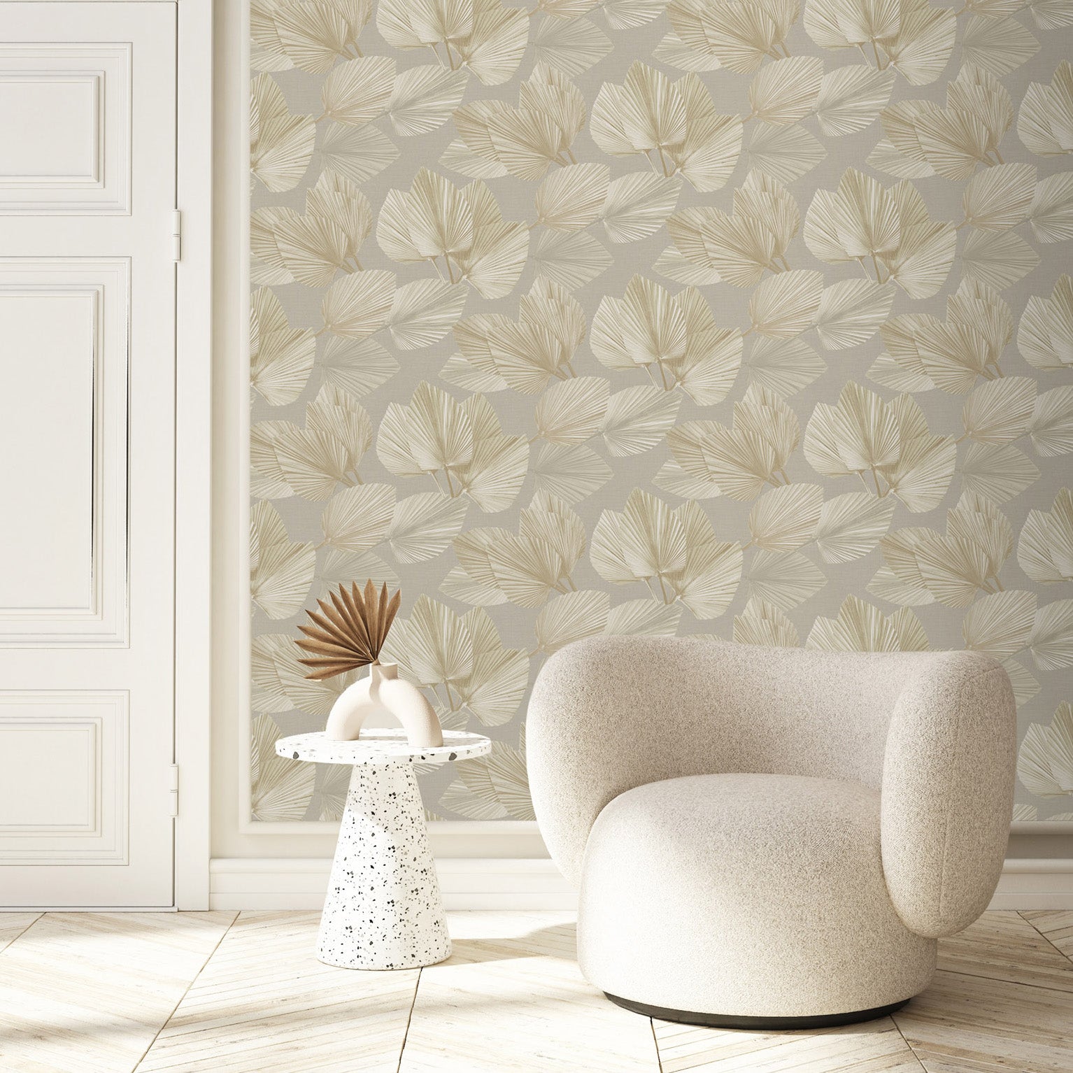 Wilder Palm Wallpaper - Reimagine Designs - Decor 