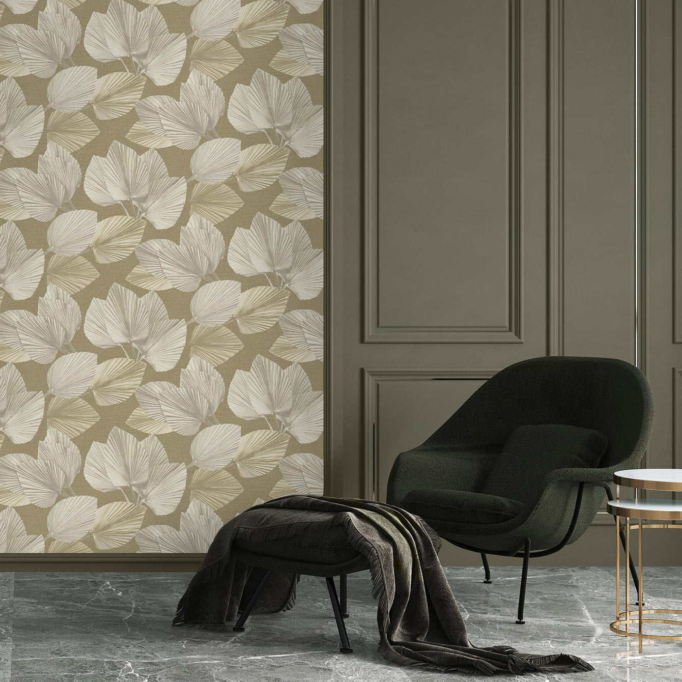 Wilder Palm Wallpaper - Reimagine Designs - Decor 